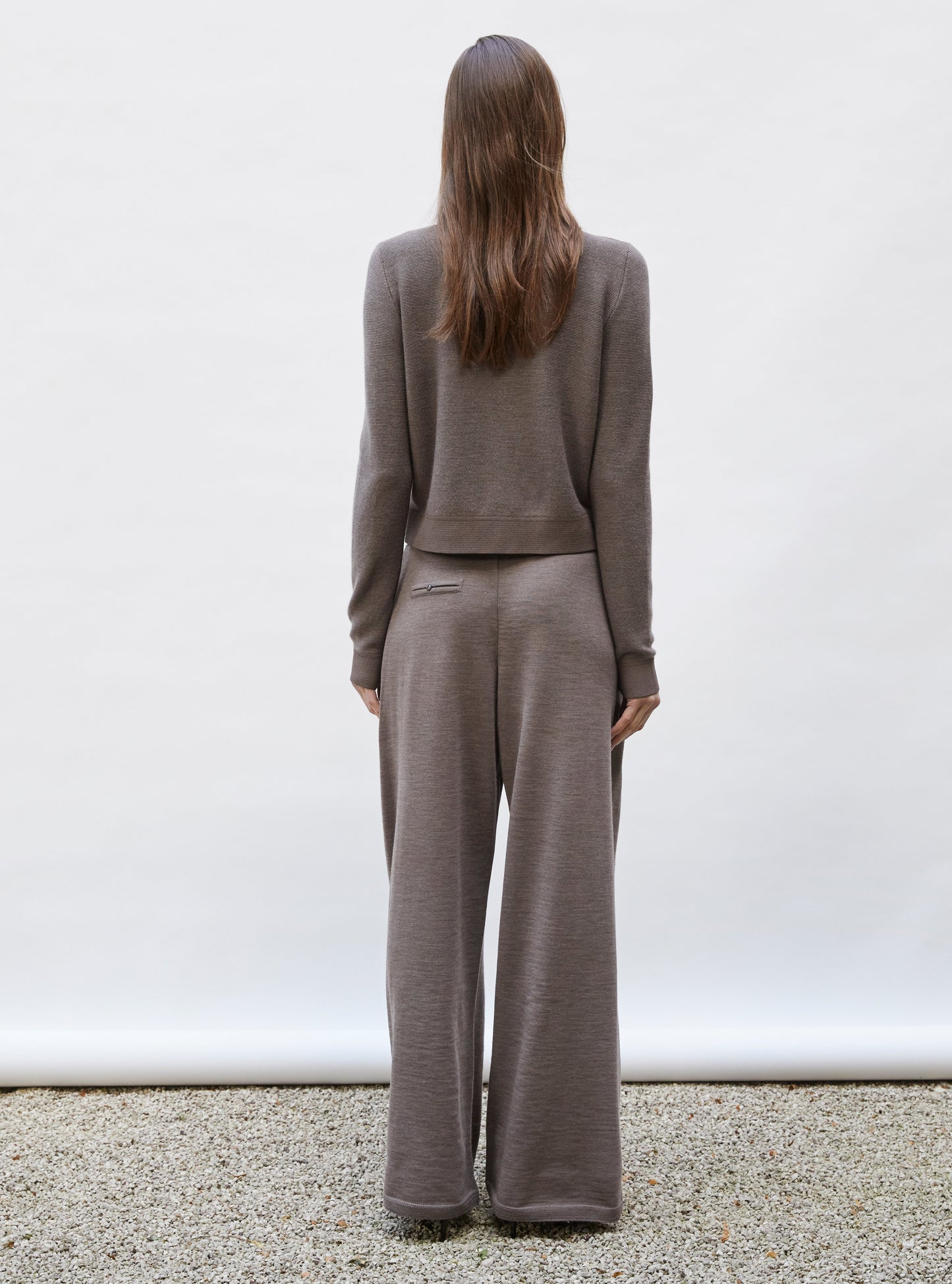 cardigan maille point mousse