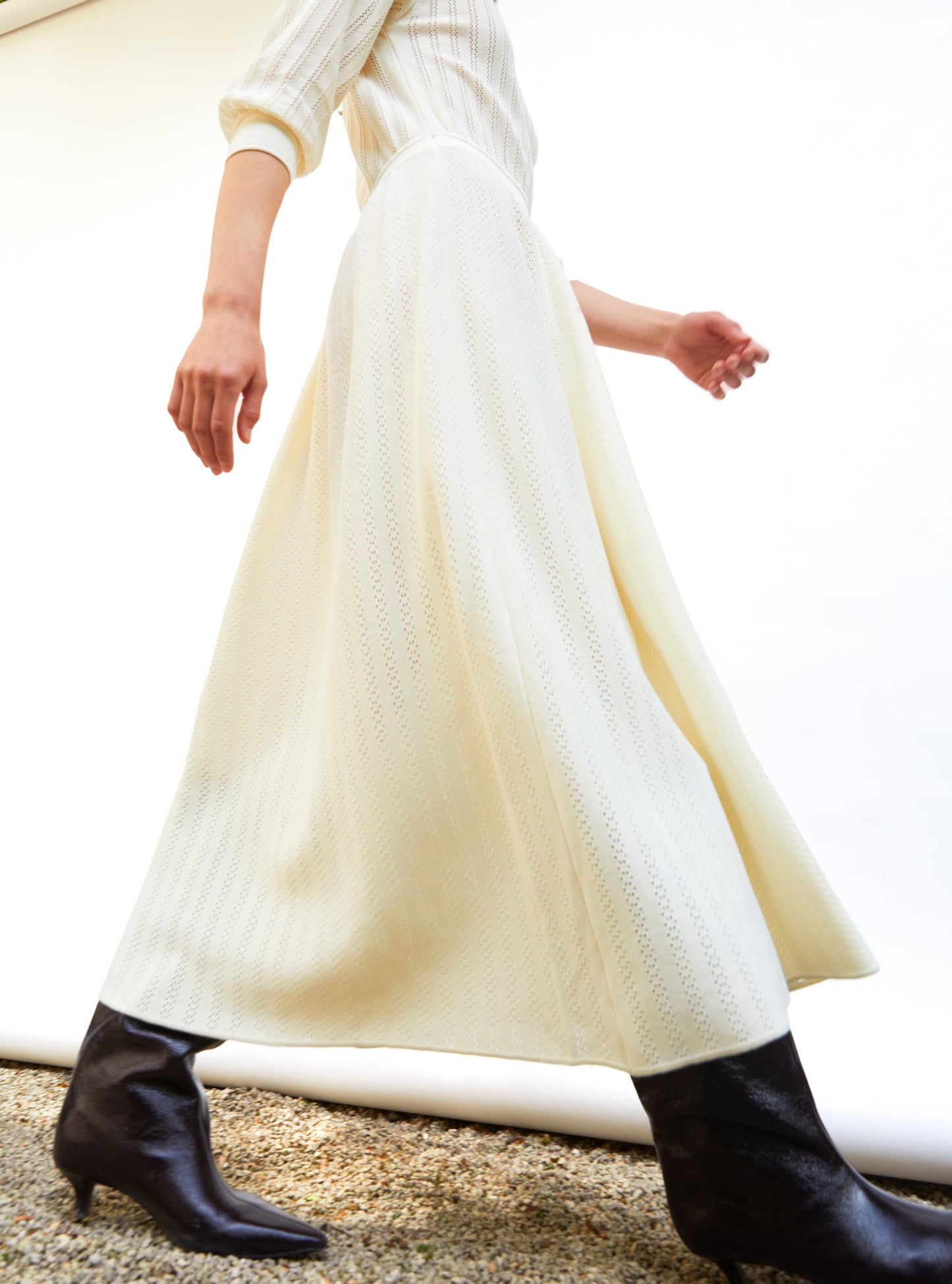 robe légère maille pointelle