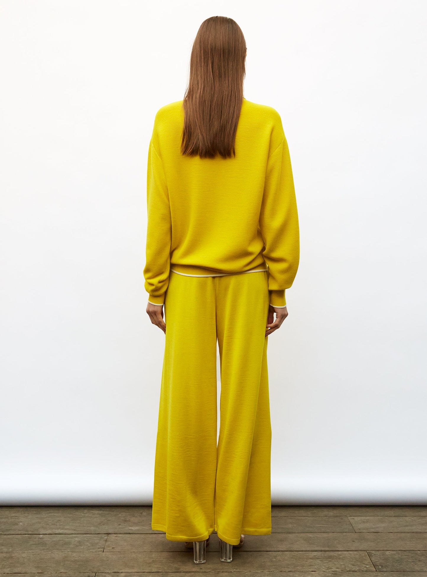 chemise maille col gansé