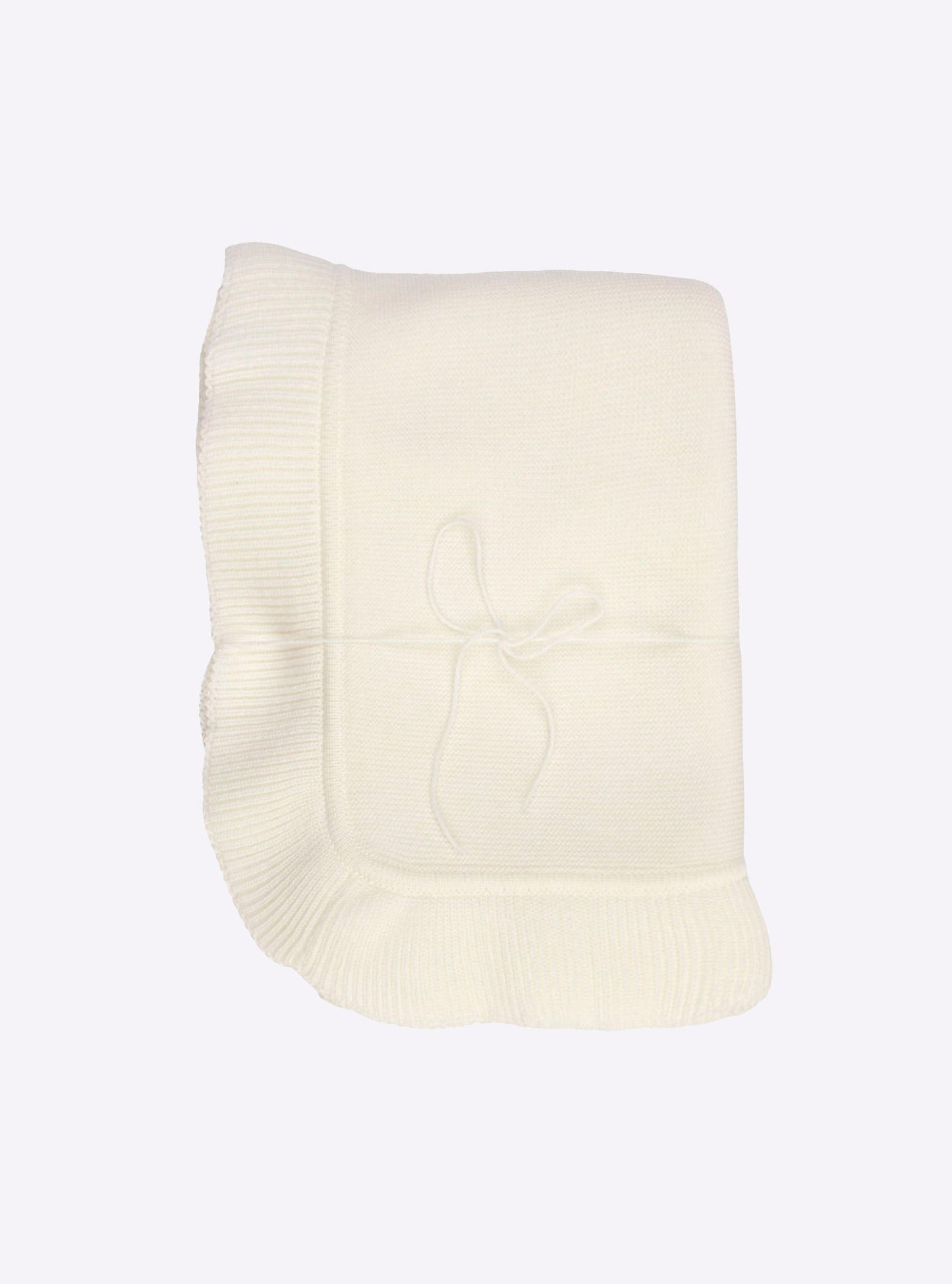 grande couverture bébé volantée