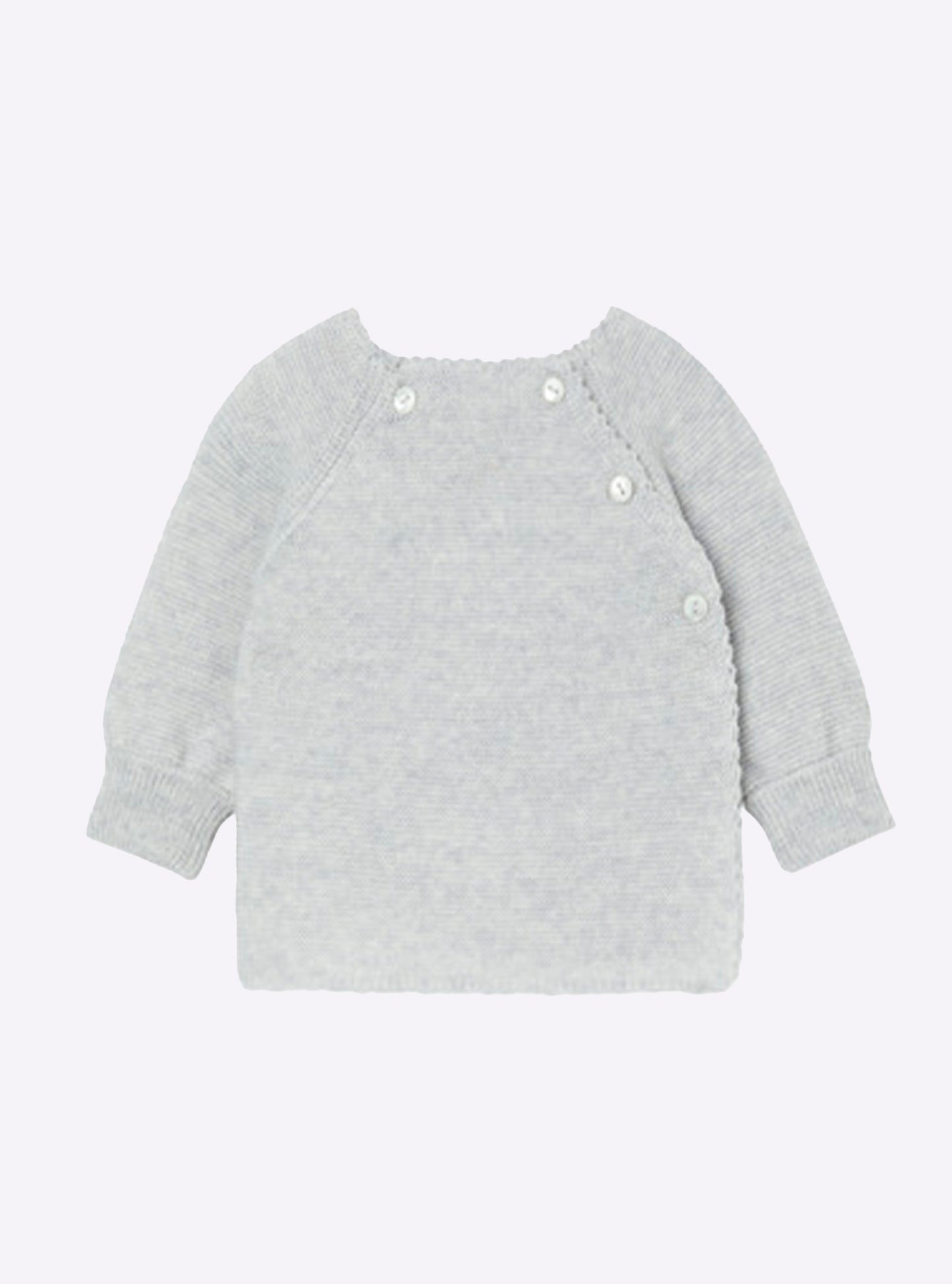 brassière bébé simple à picots