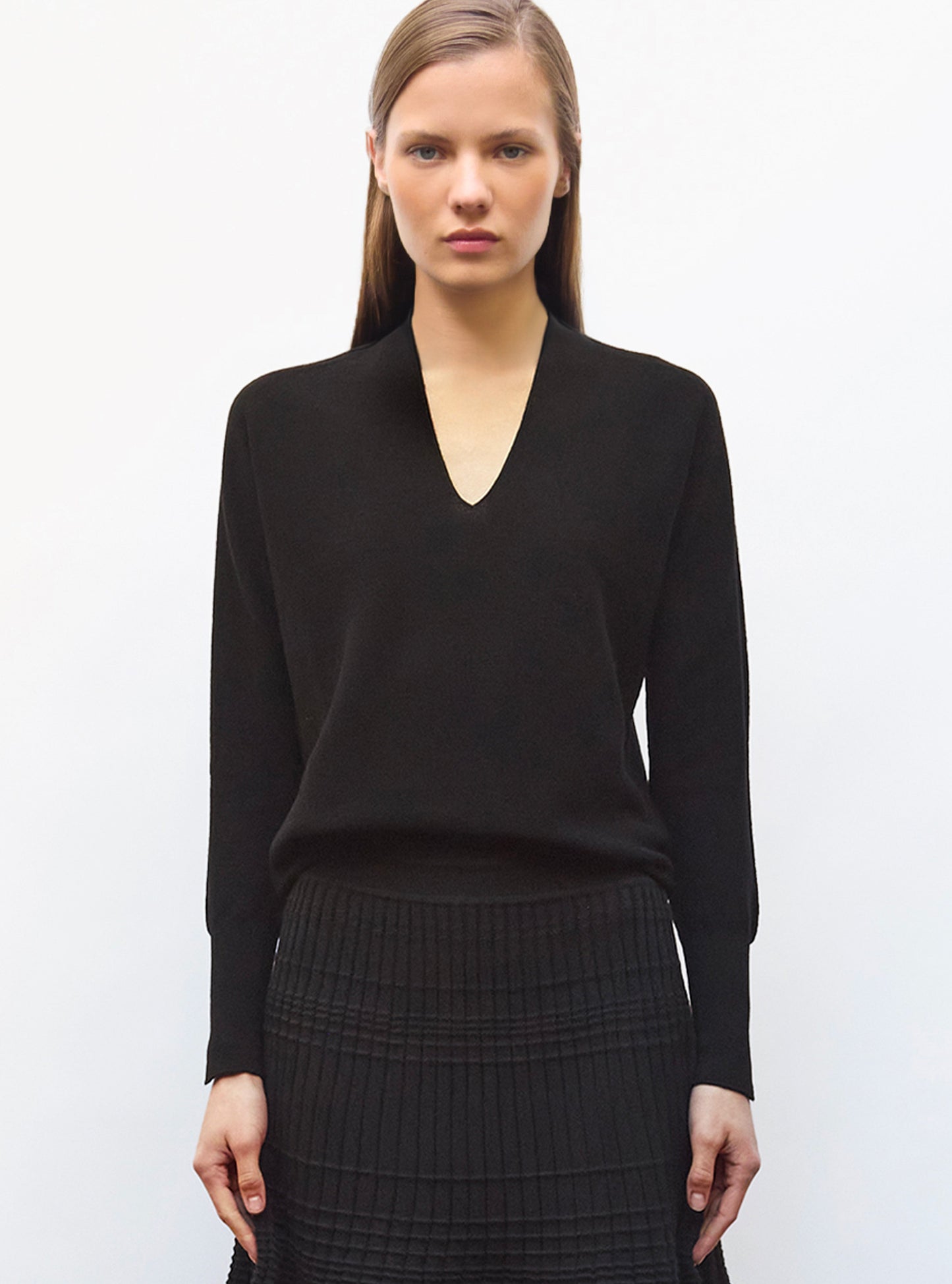 top fin oversize col v