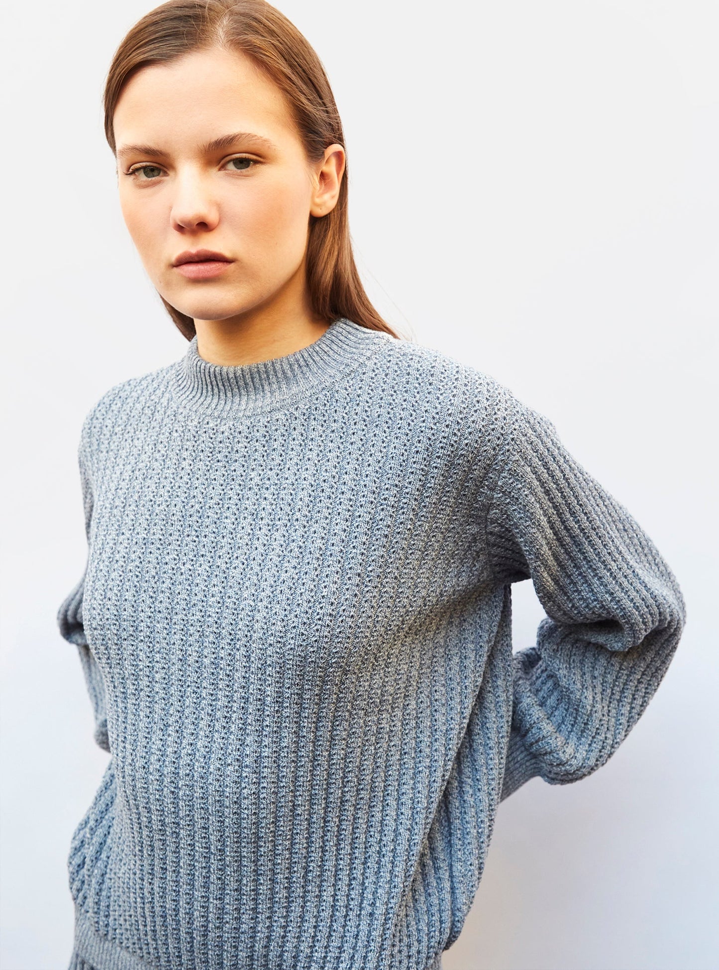 pull en maille torsade