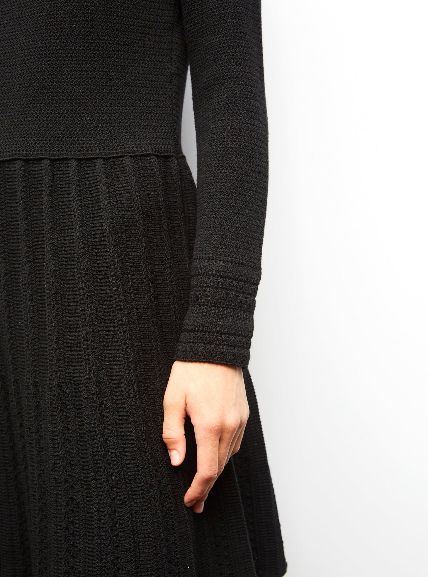 robe en maille guipure stretch