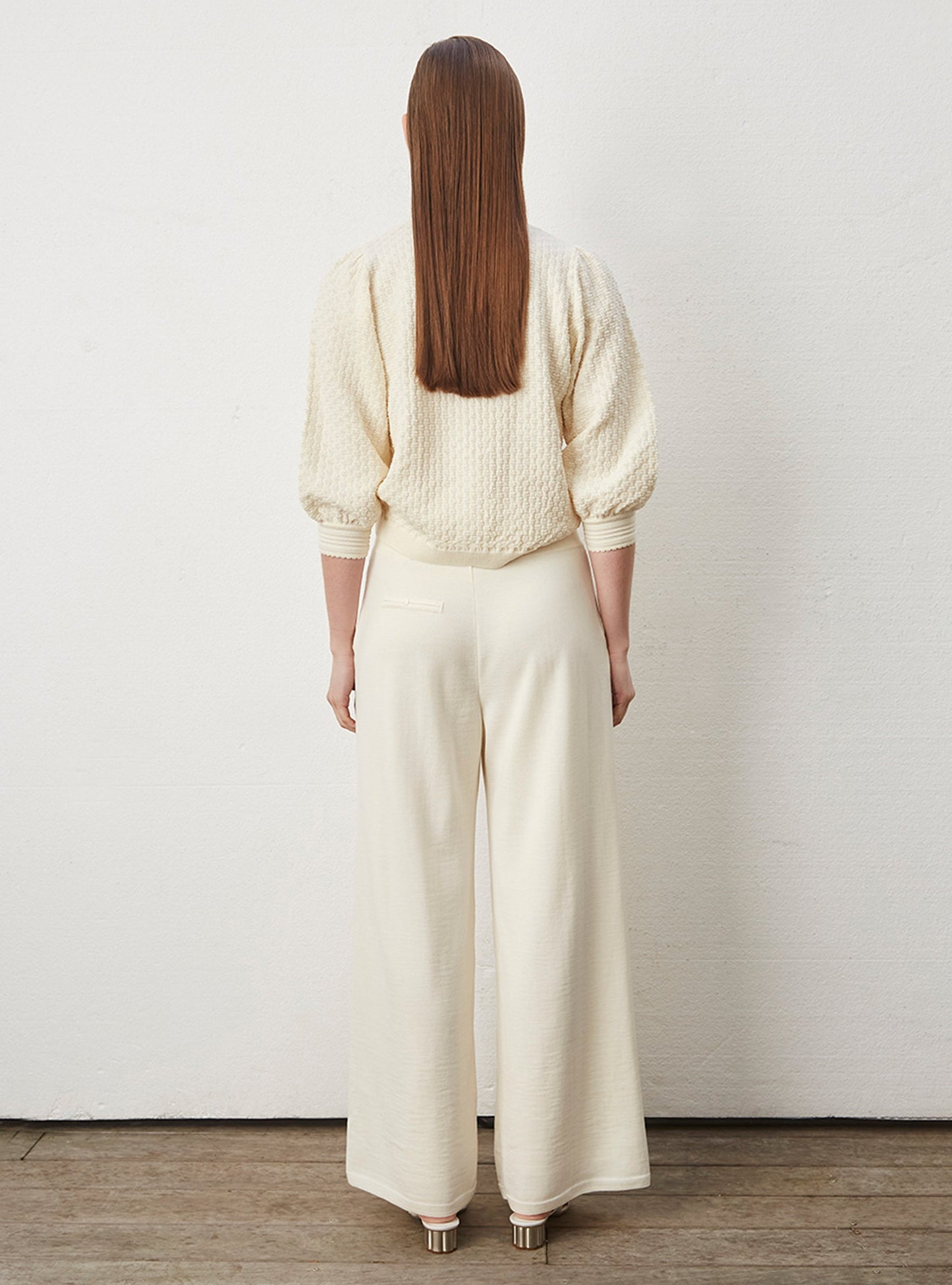 top en maille couture stretch