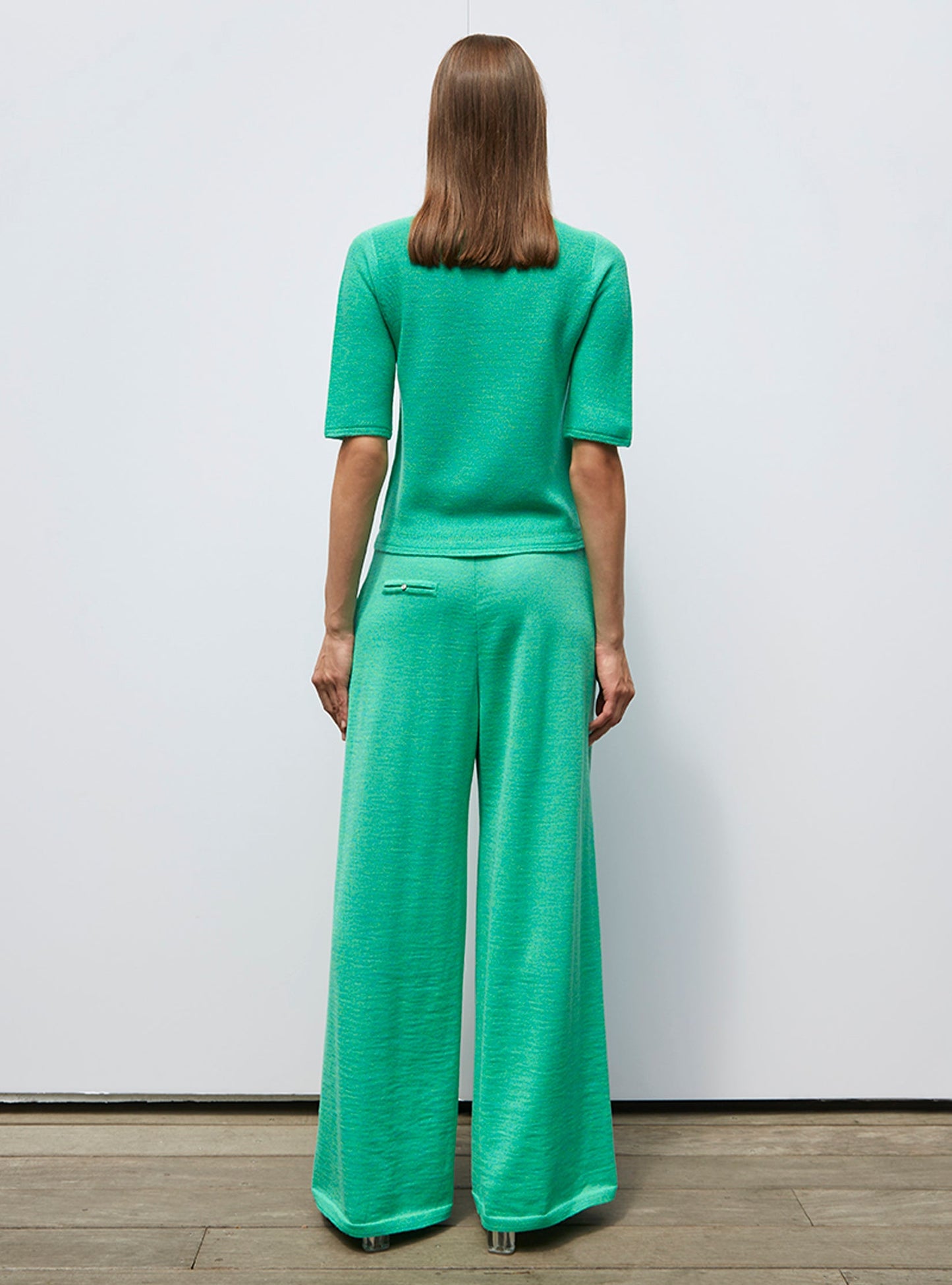 pantalon fluide maille fine jersey