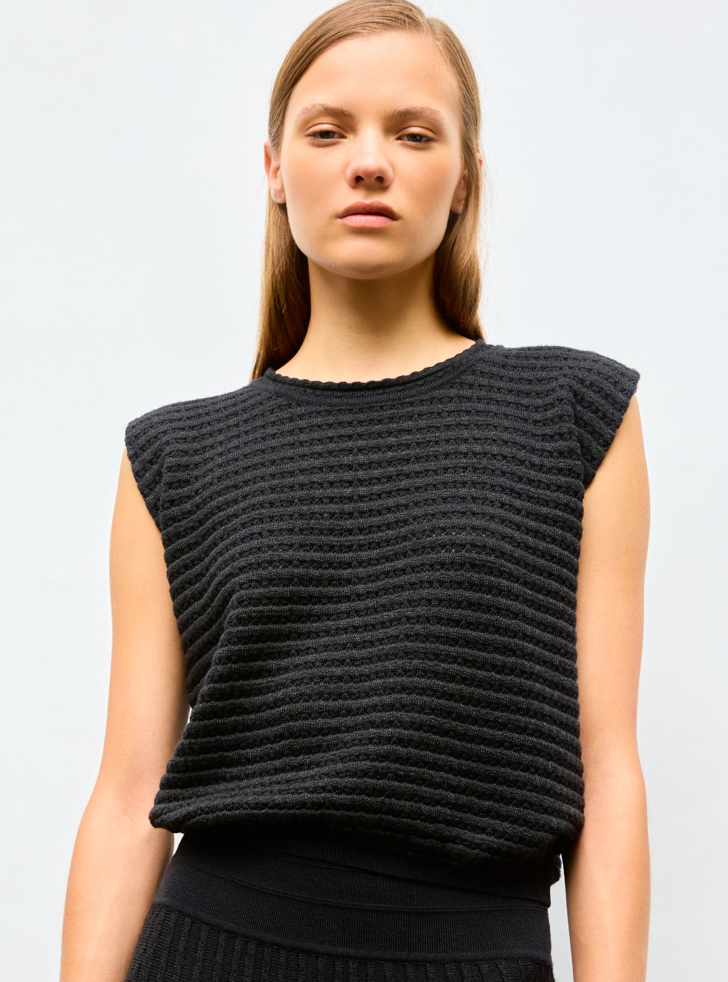 top maille bijou