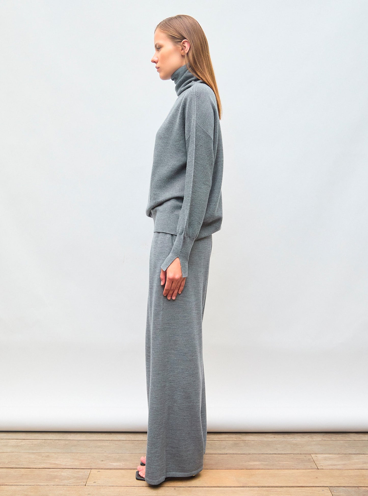 pantalon fluide maille fine jersey