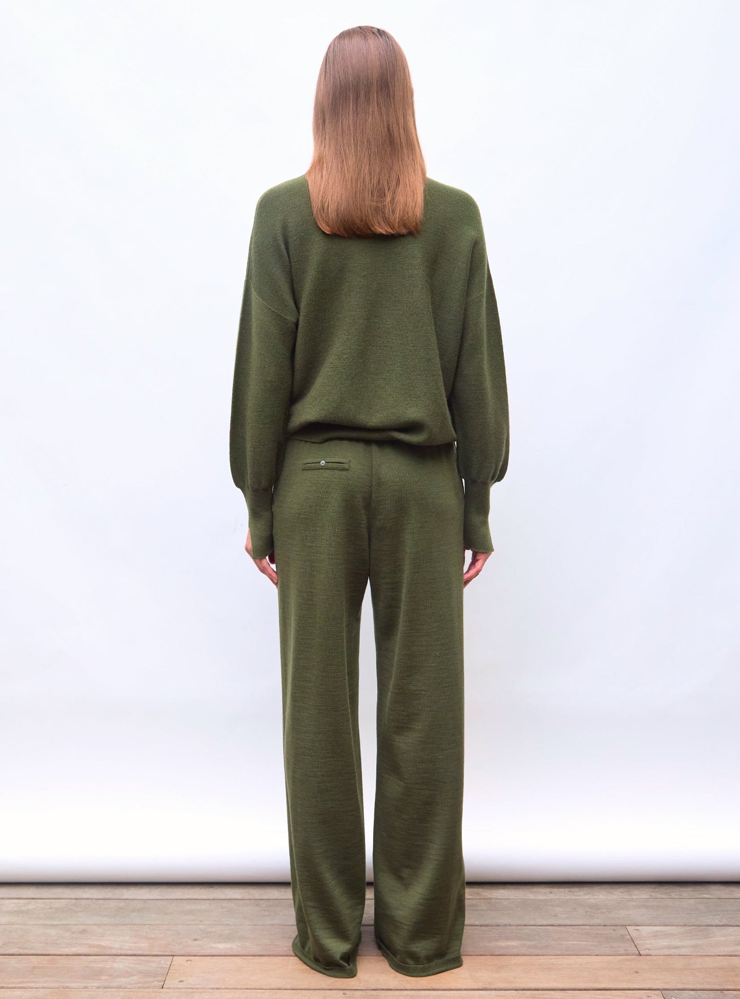 pantalon fluide maille fine jersey