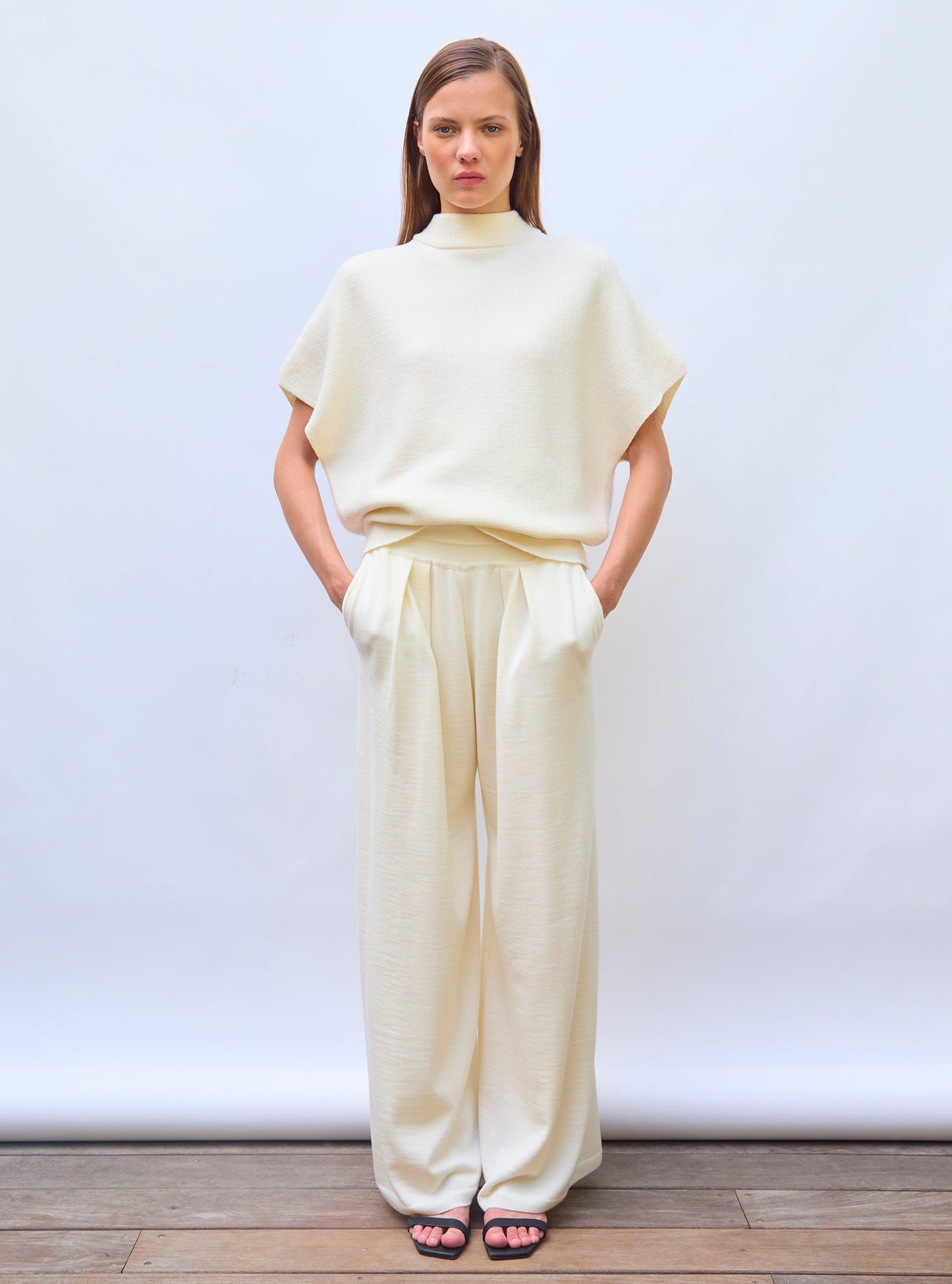 top ample maille moelleuse