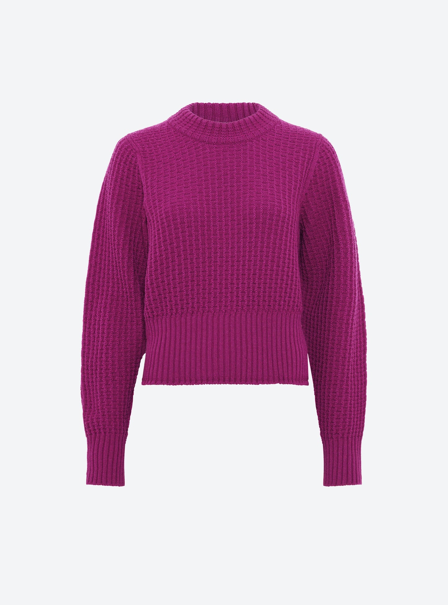 pull fin maille gaufrée