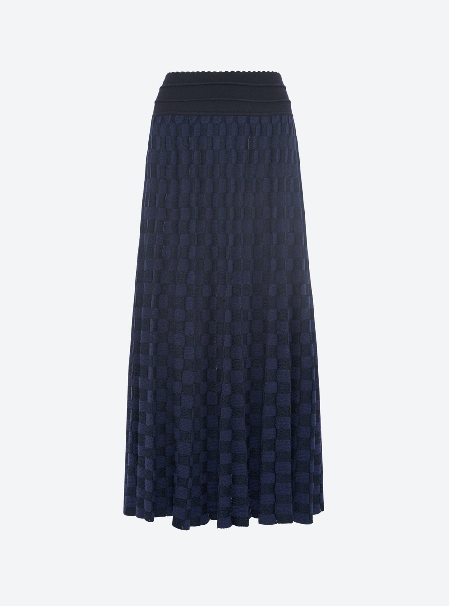 jupe délicate maille ondulée
