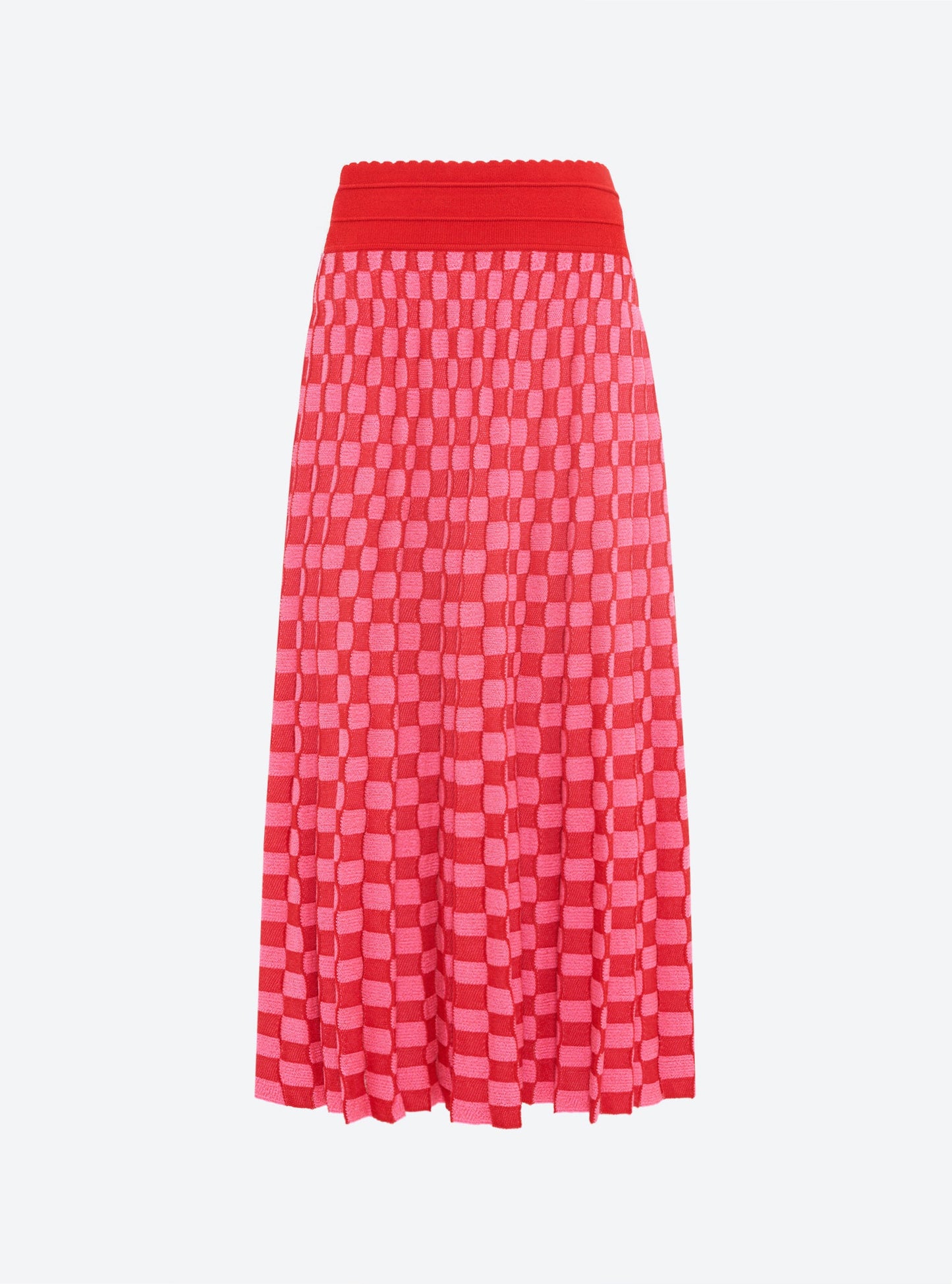 jupe délicate maille ondulée