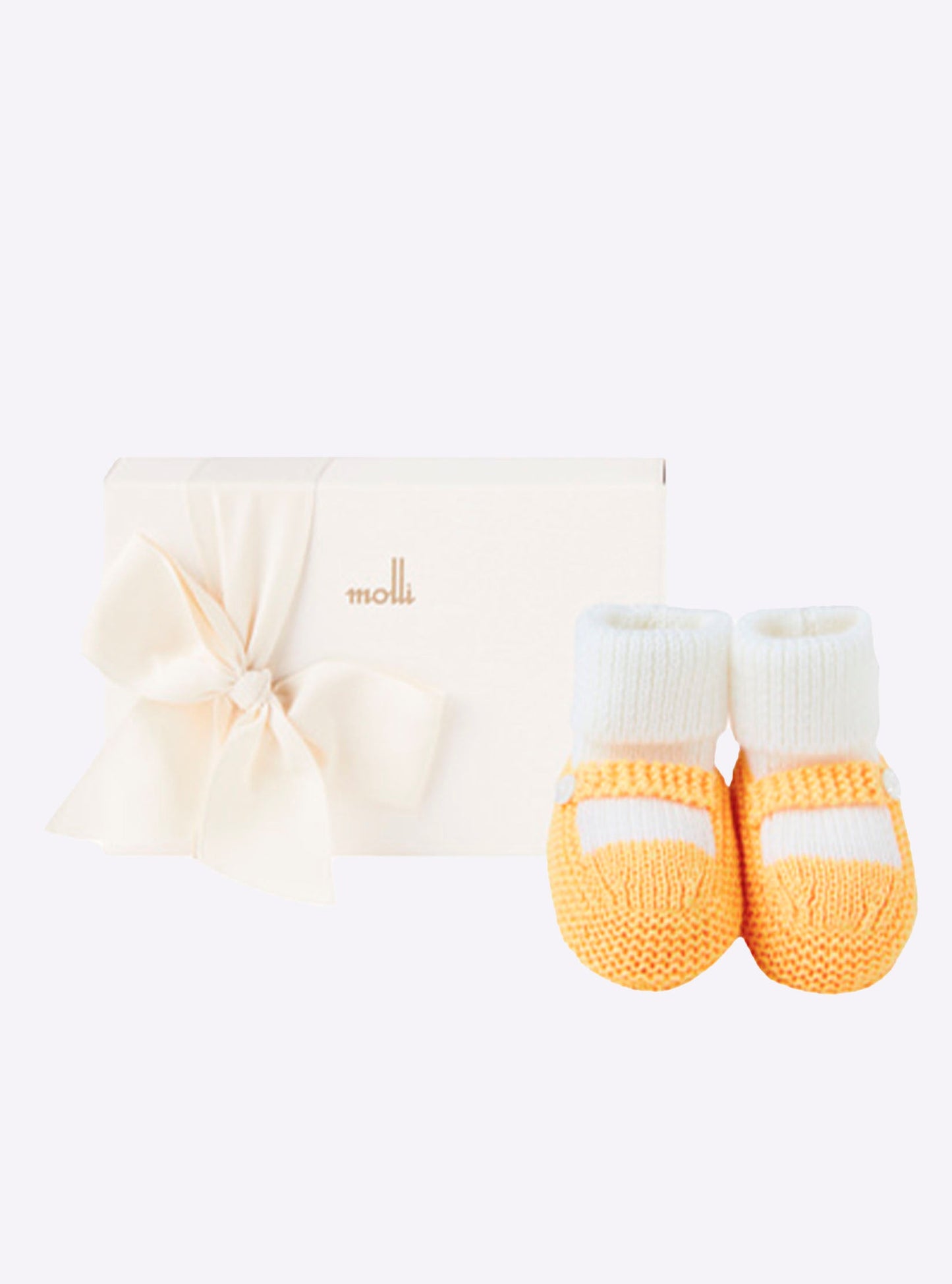 chaussons bébé à bride bicolores