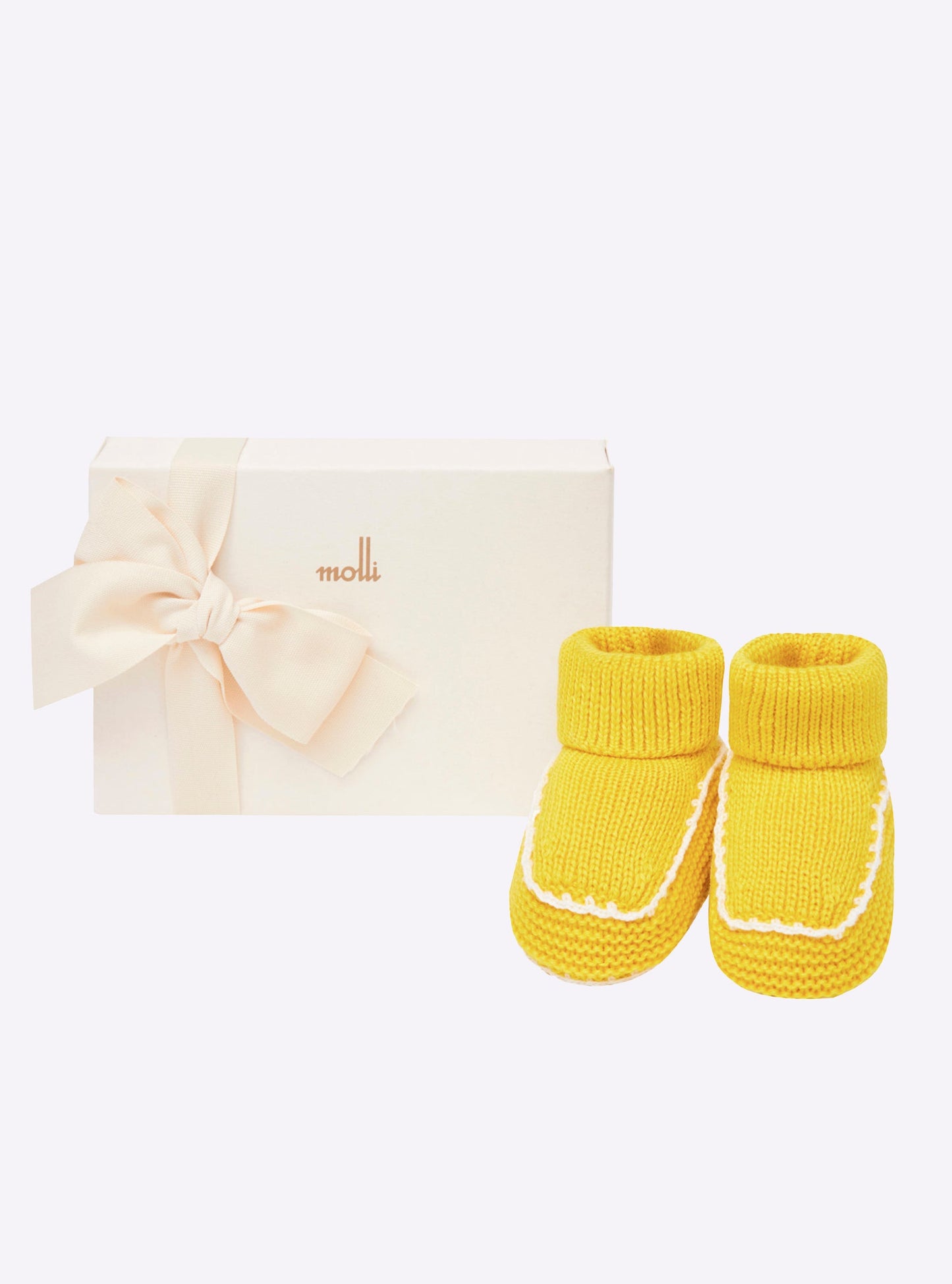 chaussons bébé à finitions crochet