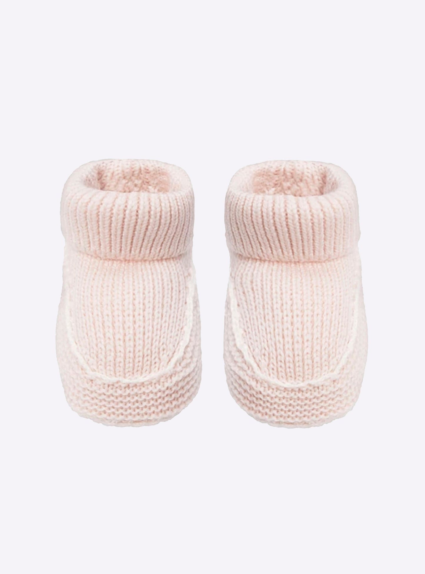 chaussons bébé à finitions crochet