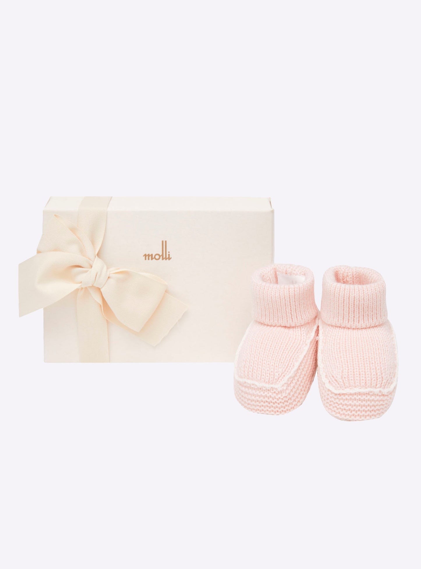 chaussons bébé à finitions crochet