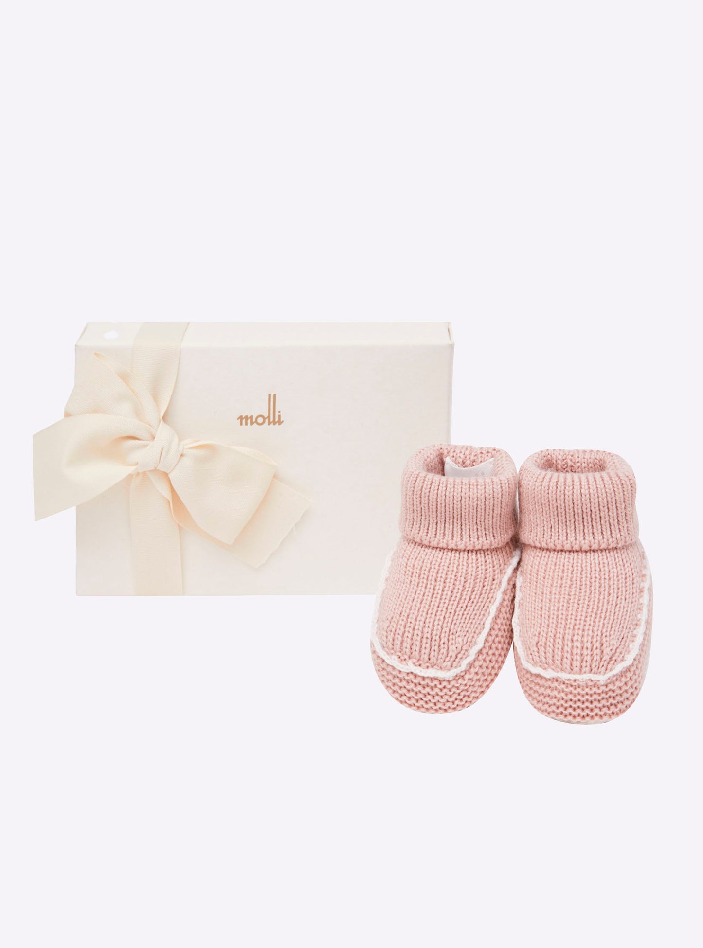chaussons bébé à finitions crochet