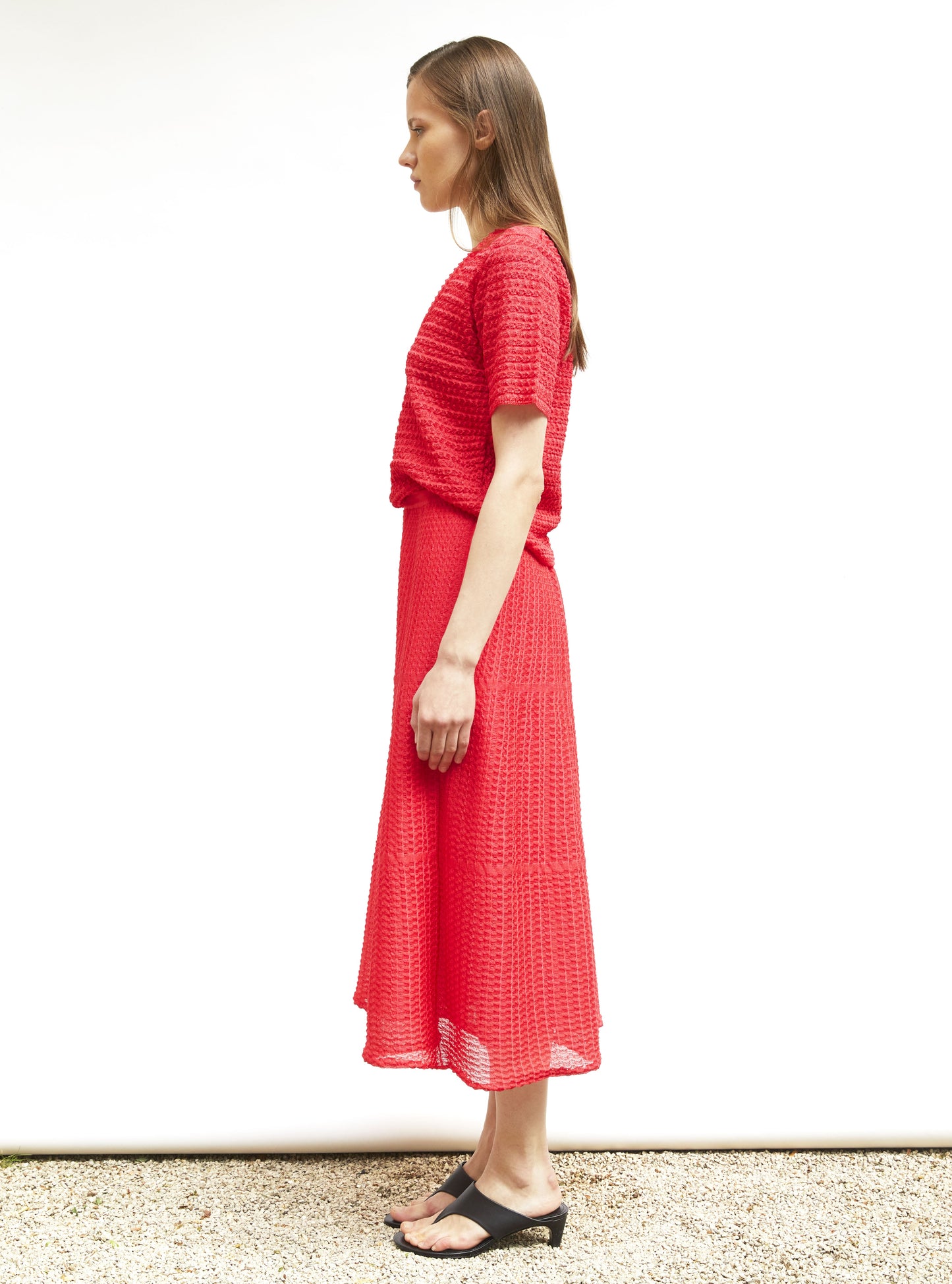top maille organza
