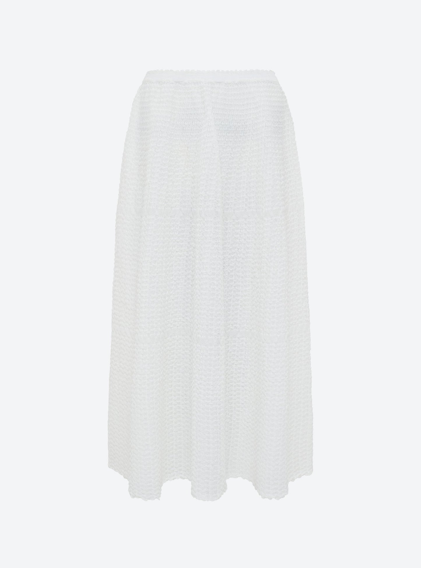 jupe légère maille organza