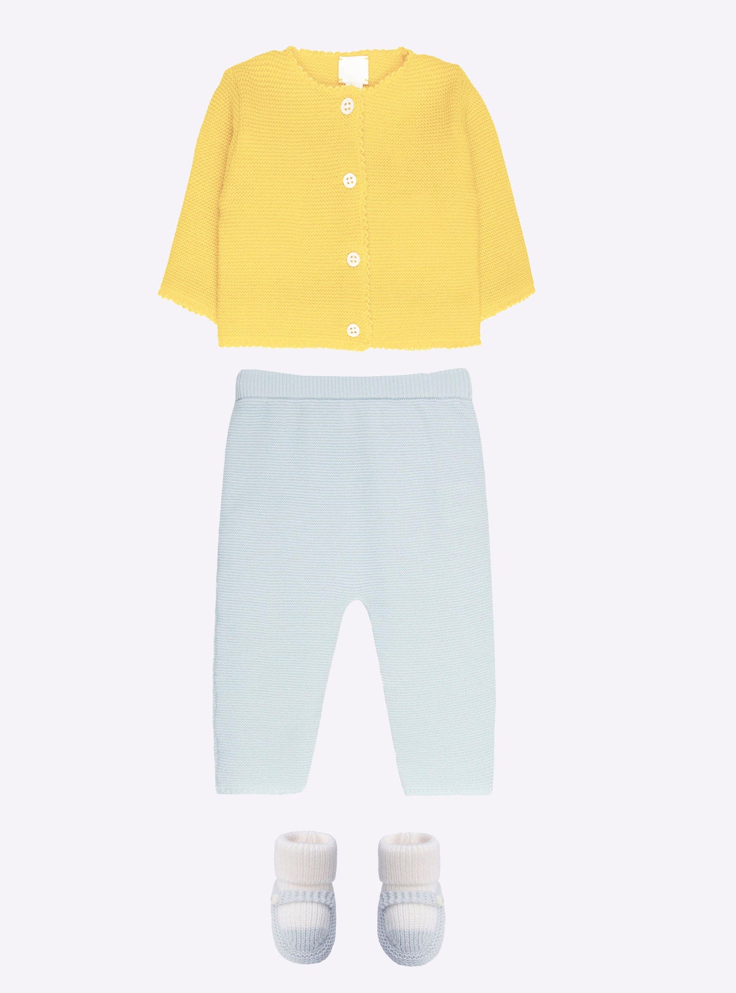 cardigan bébé à picots