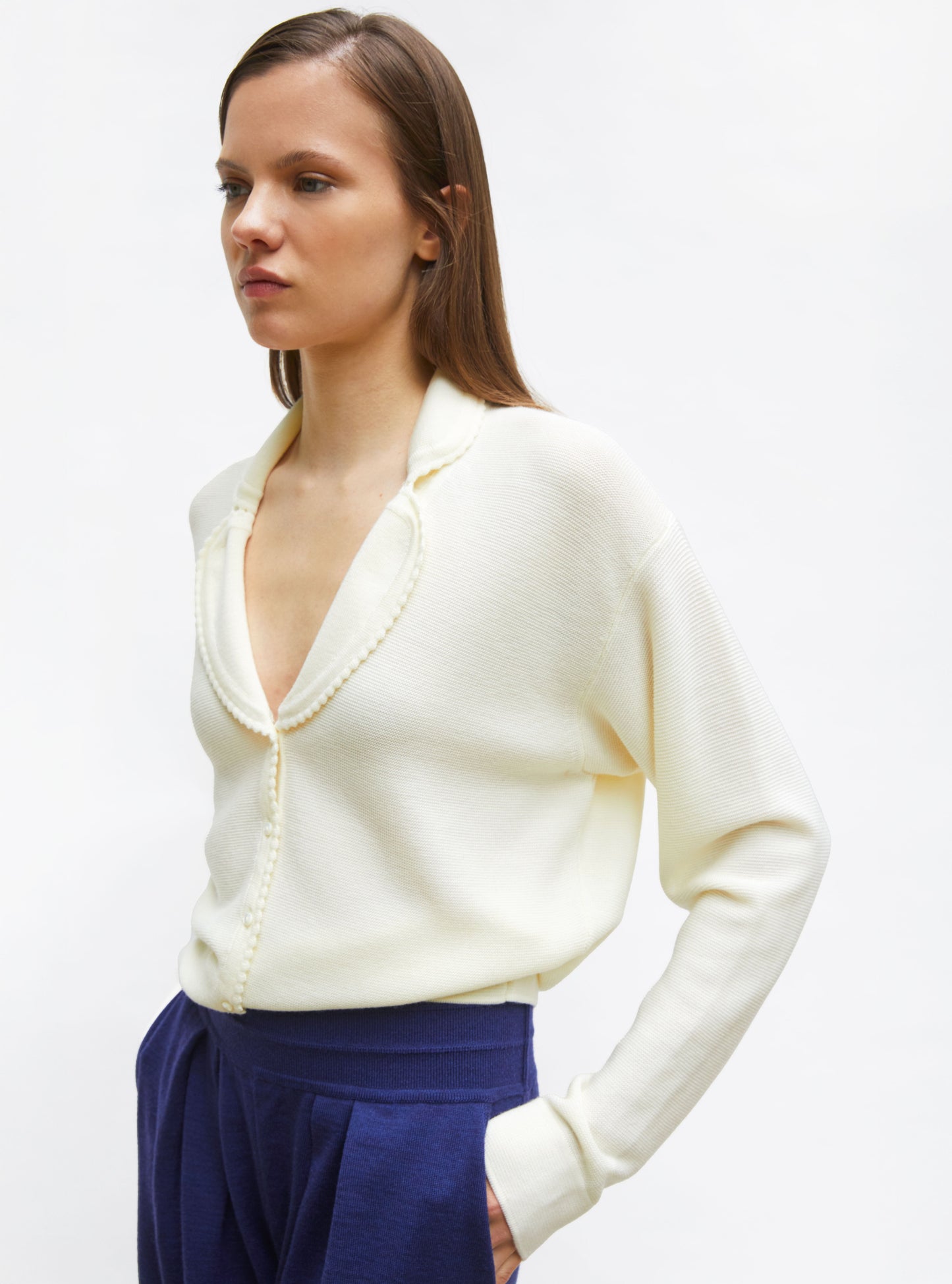 pantalon fluide maille légère
