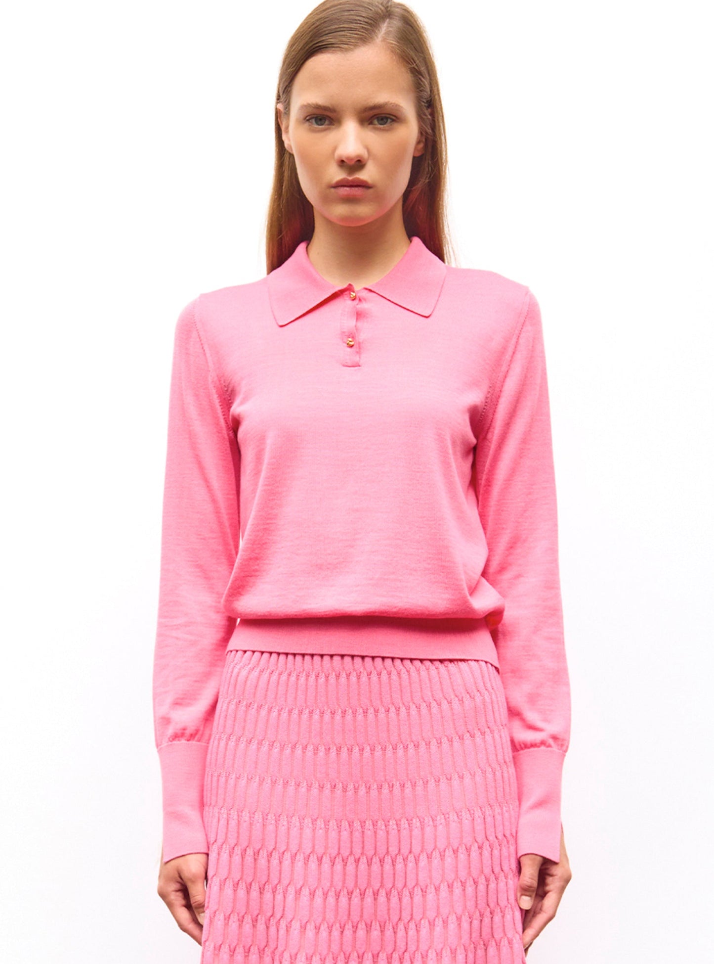 polo fin en jersey soyeux