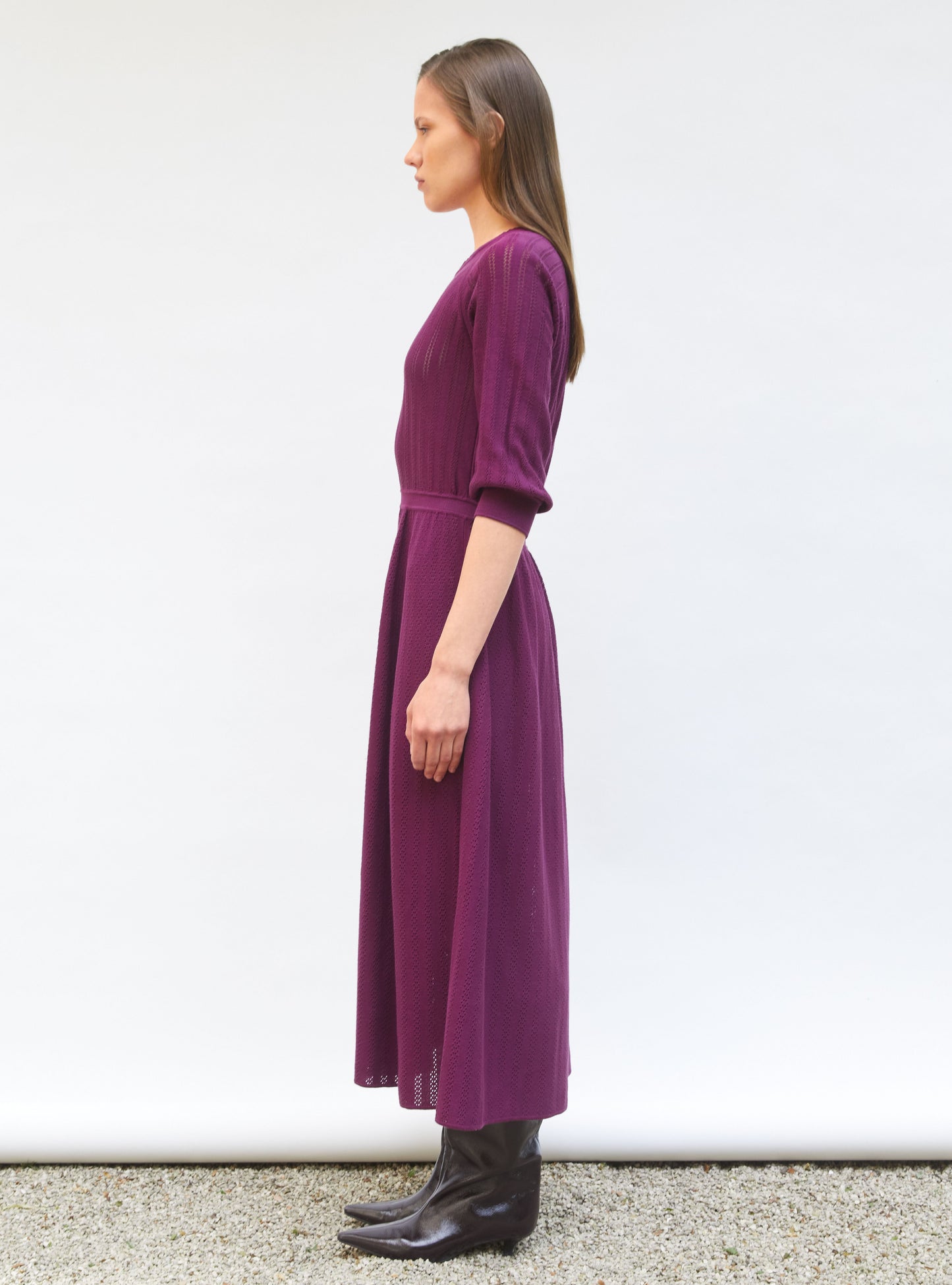 robe légère maille pointelle