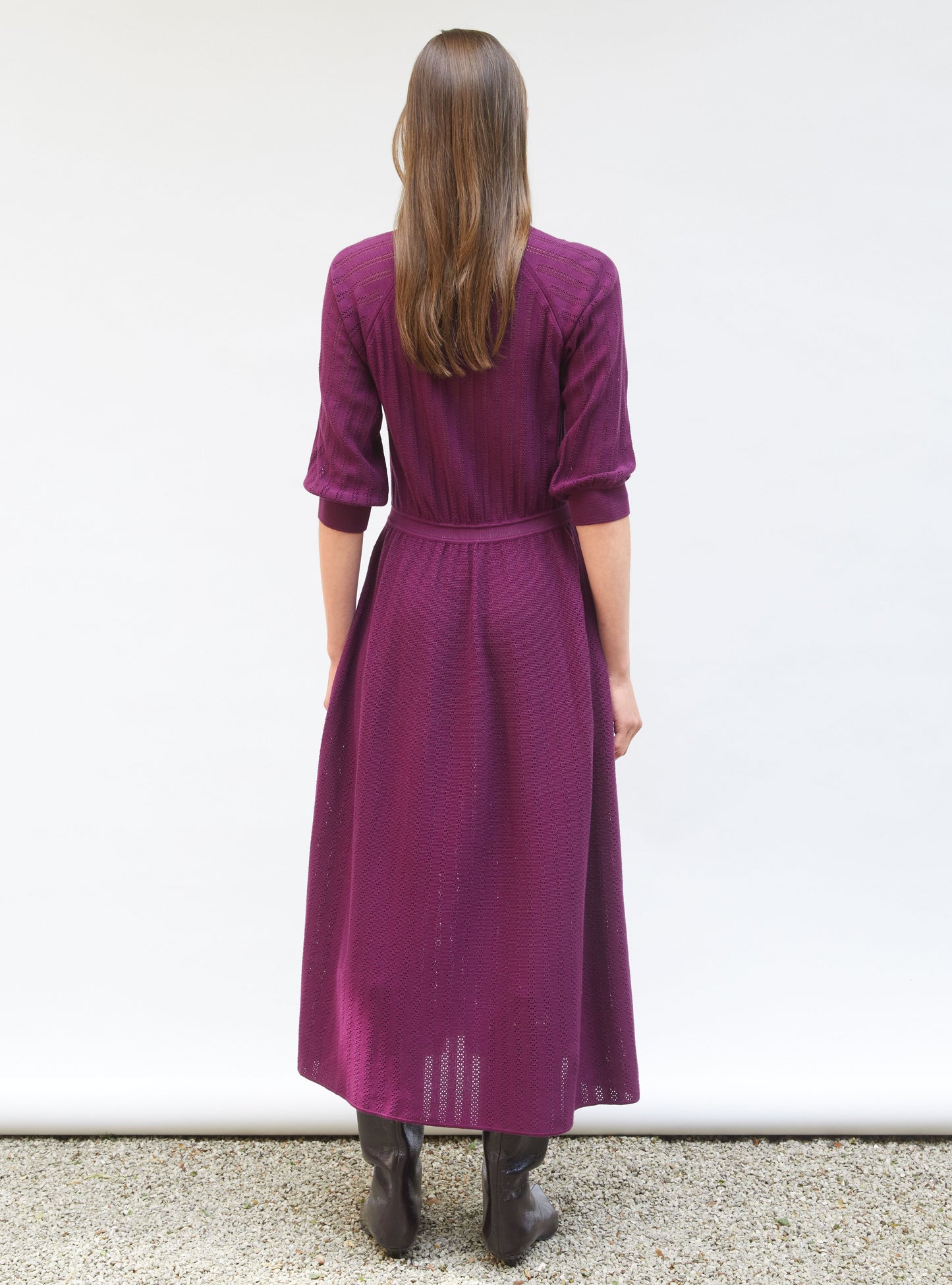 robe légère maille pointelle