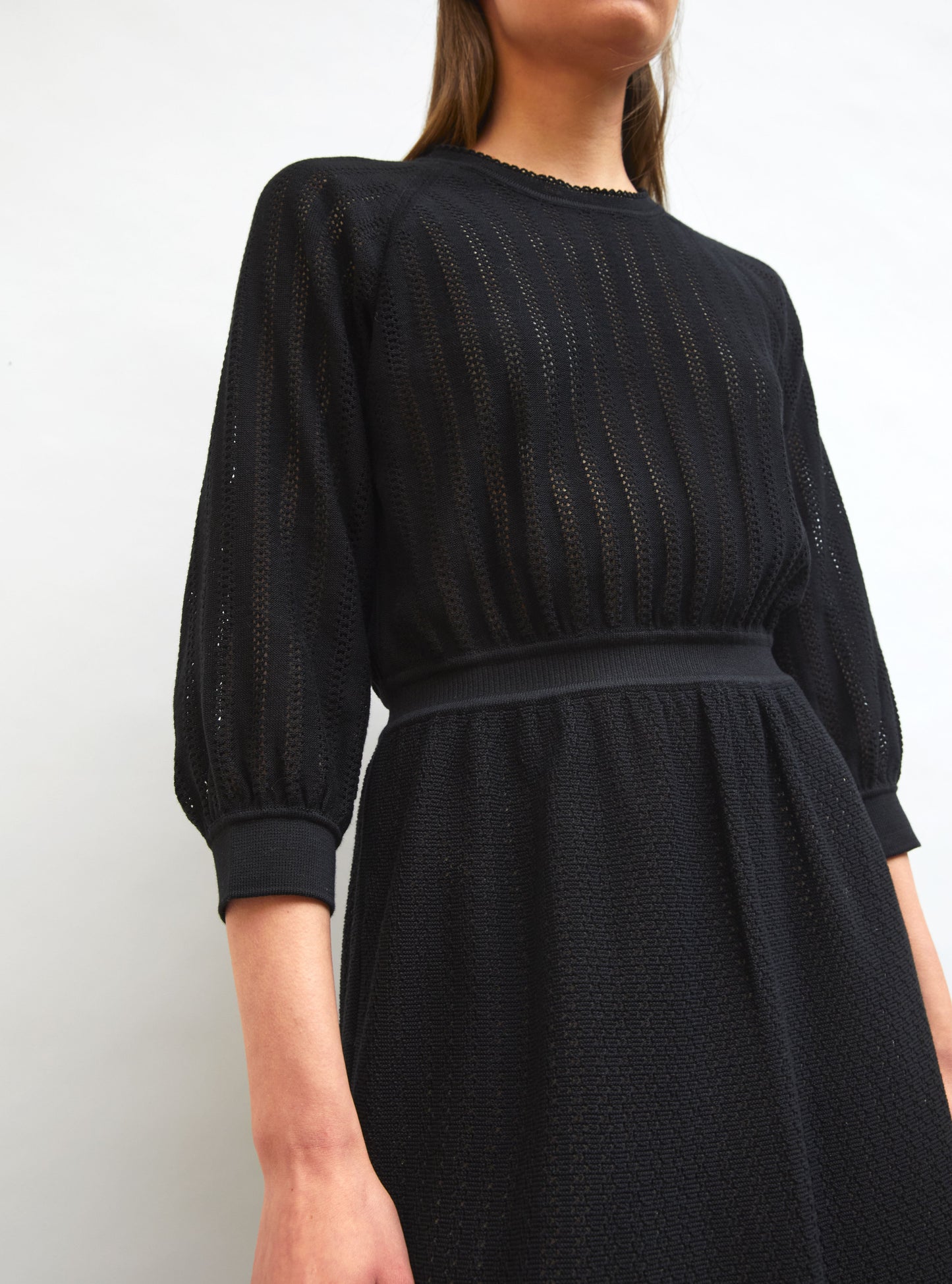 robe légère maille pointelle