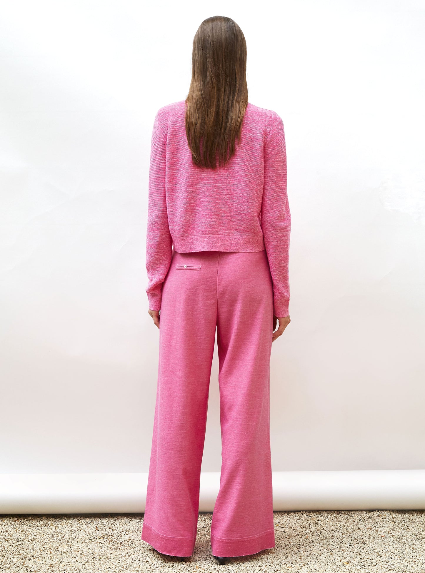 cardigan maille point mousse