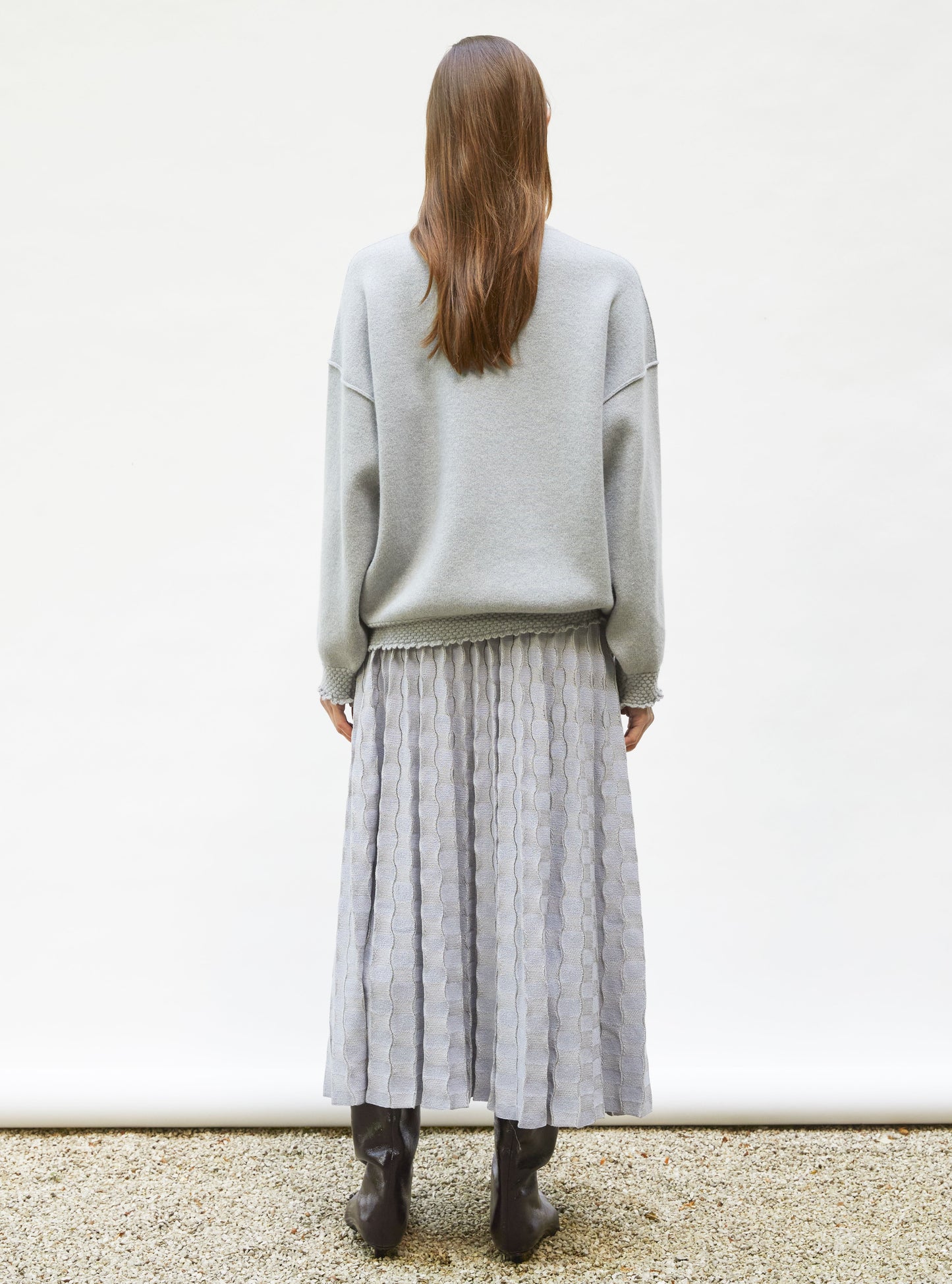 sweat loose finitions smockées