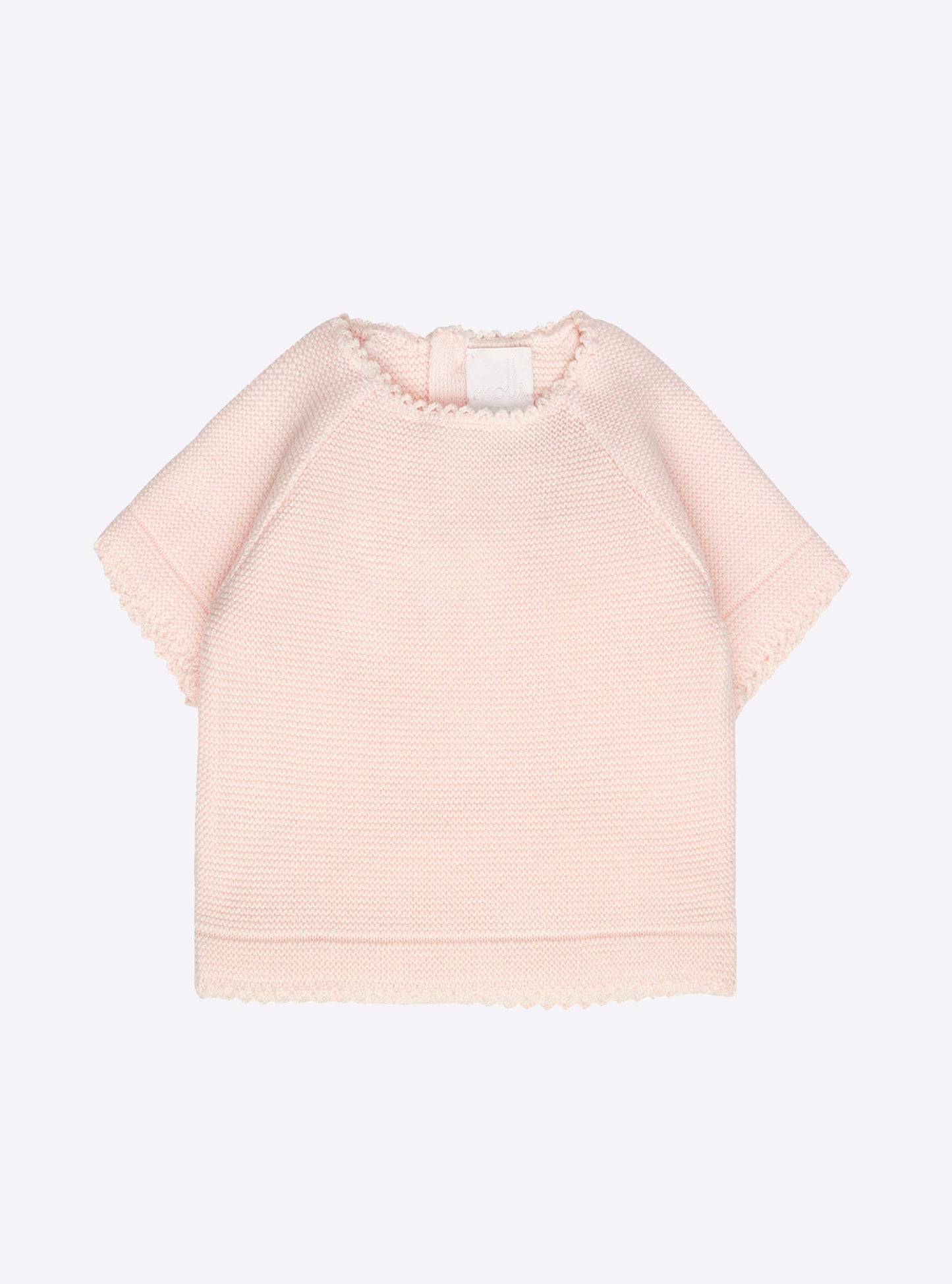 top bébé en maille