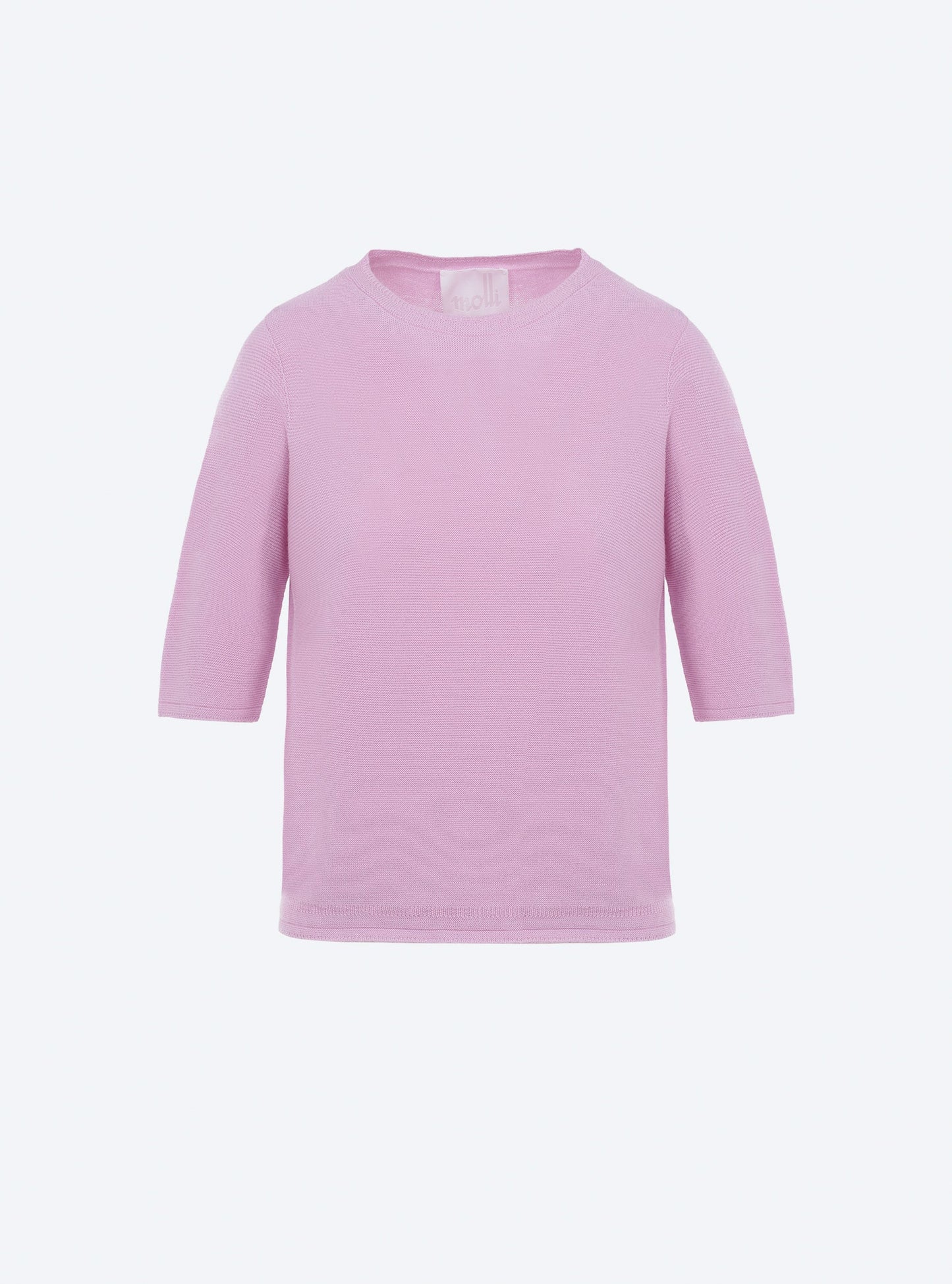 top fin maille manches coudes