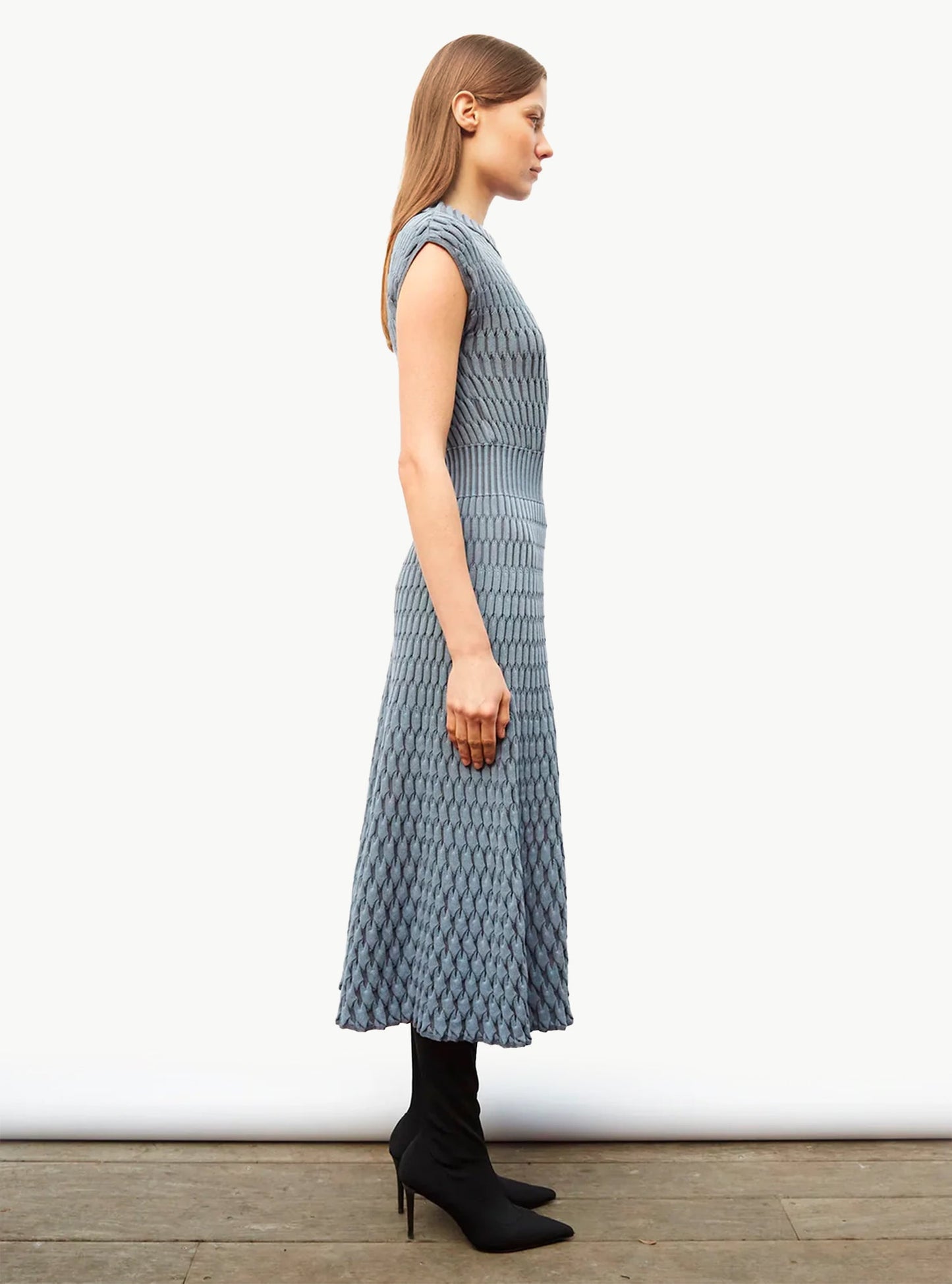robe longue maille zellige