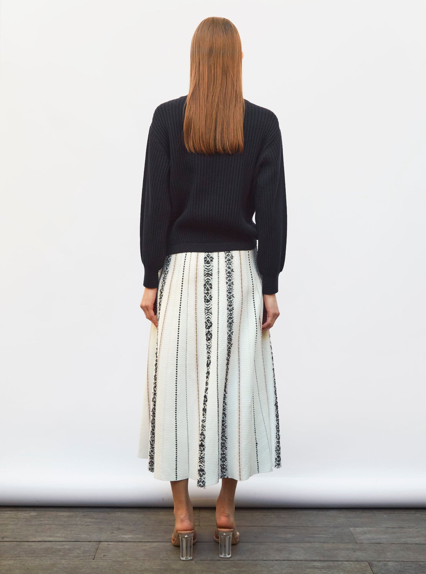 sweater en maille torsade