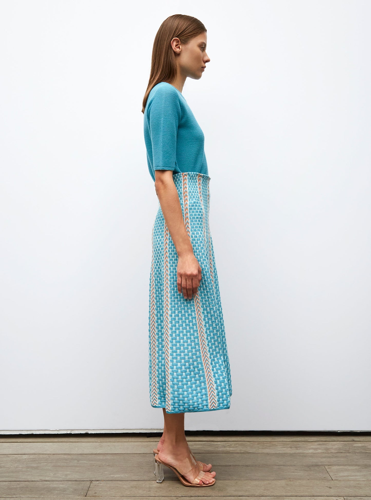 top fin maille manches coudes