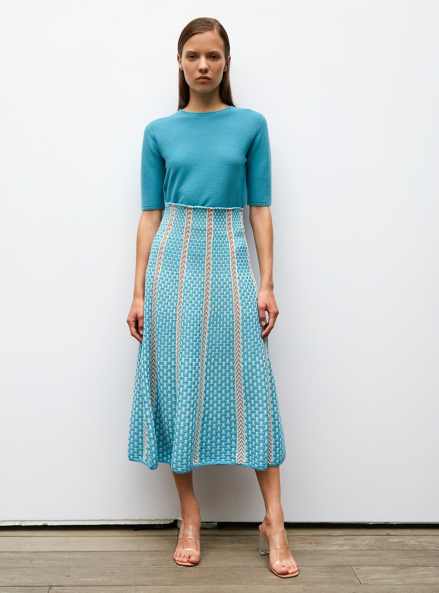 top fin maille manches coudes
