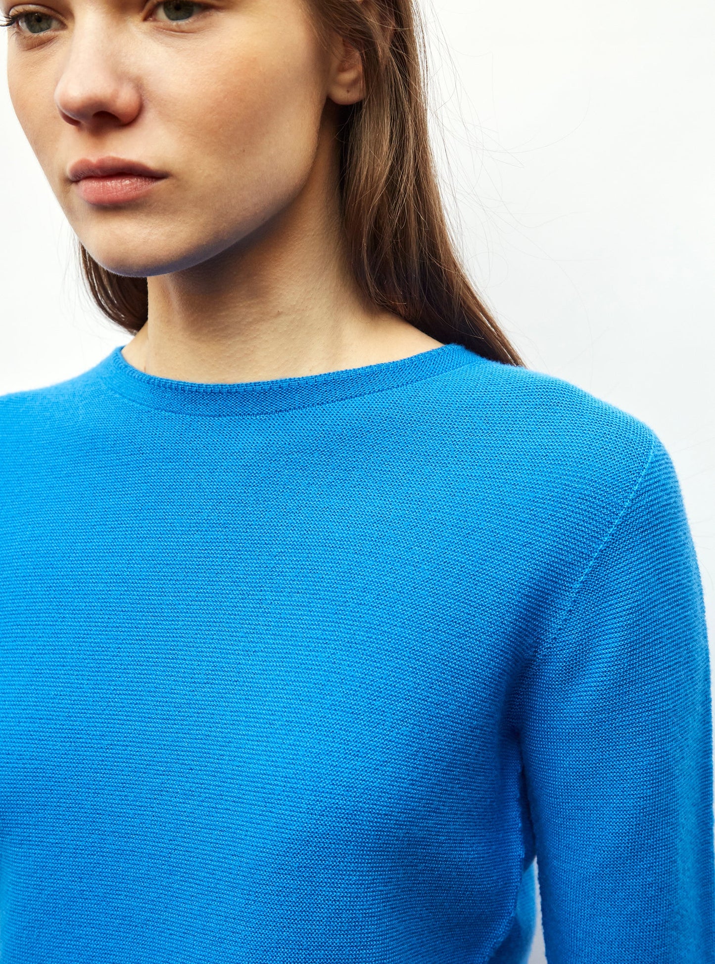 top fin maille manches coudes