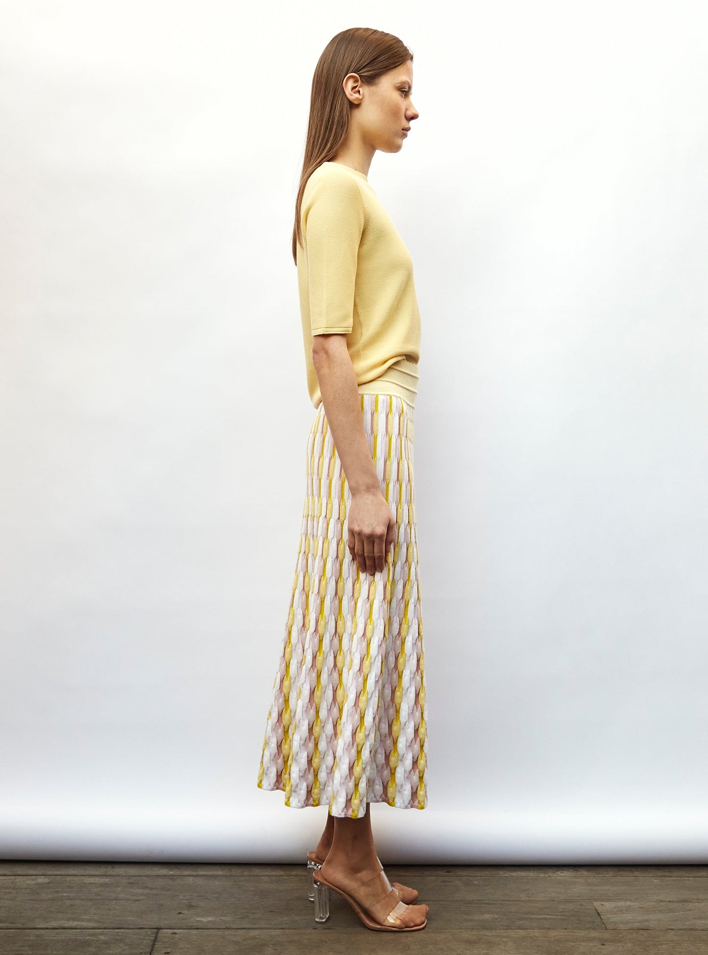 top fin maille manches coudes