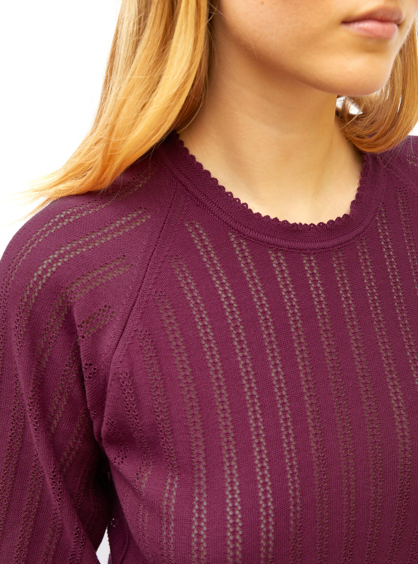 robe légère maille pointelle