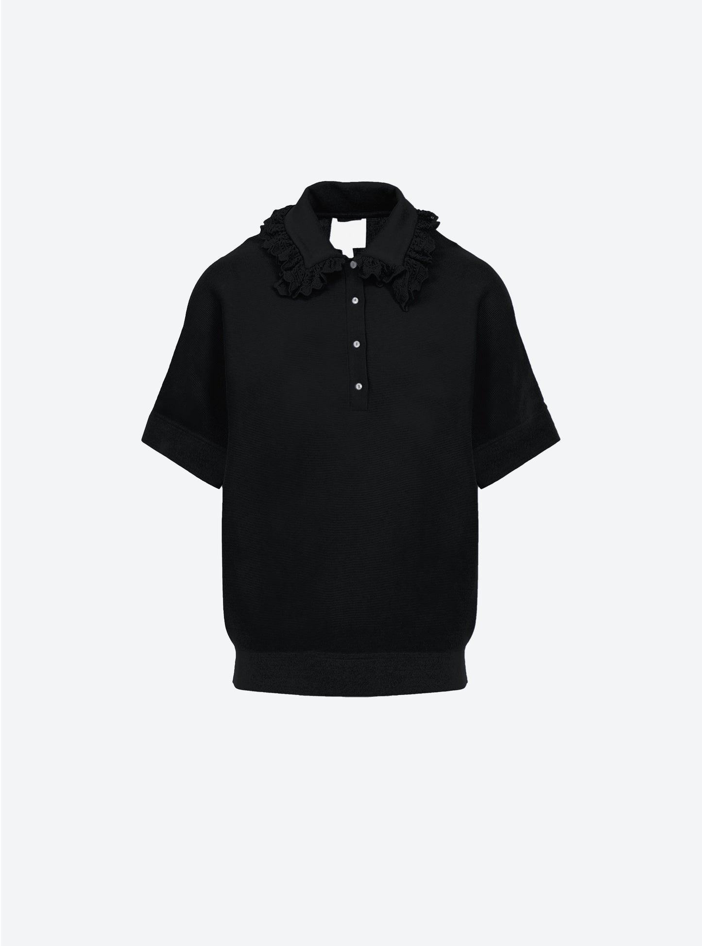 top maille ample à col