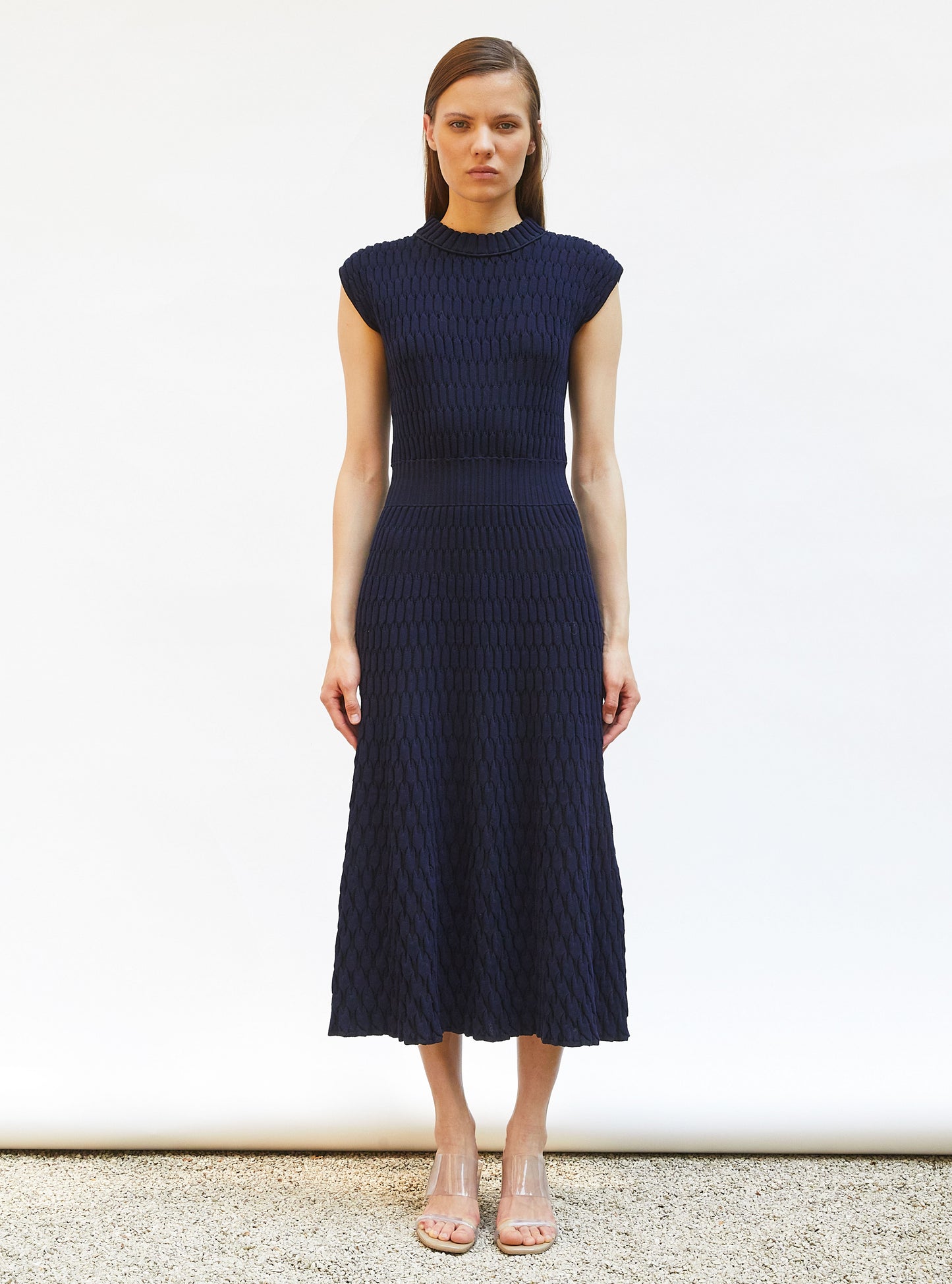 robe longue maille zellige