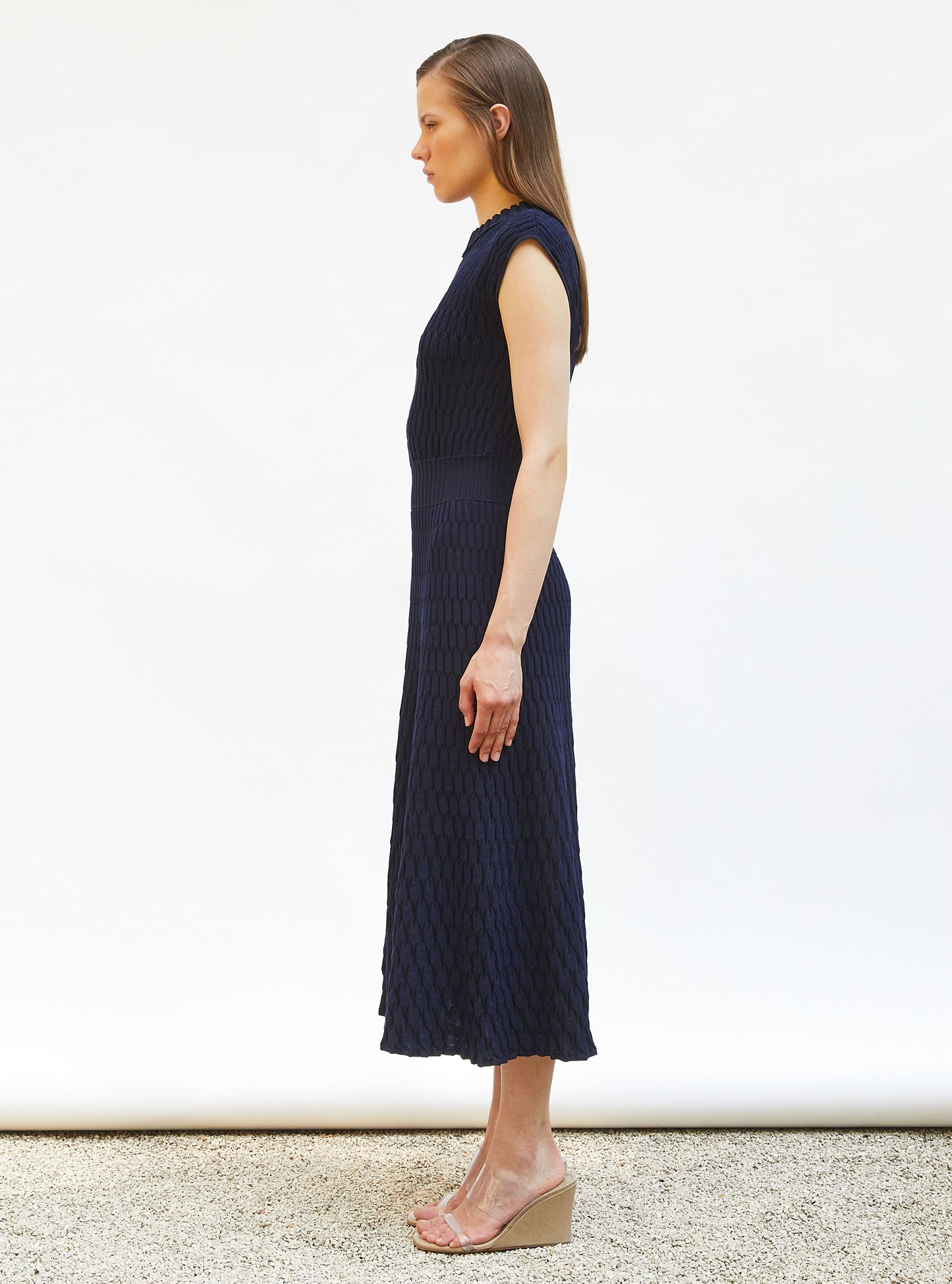 robe longue maille zellige