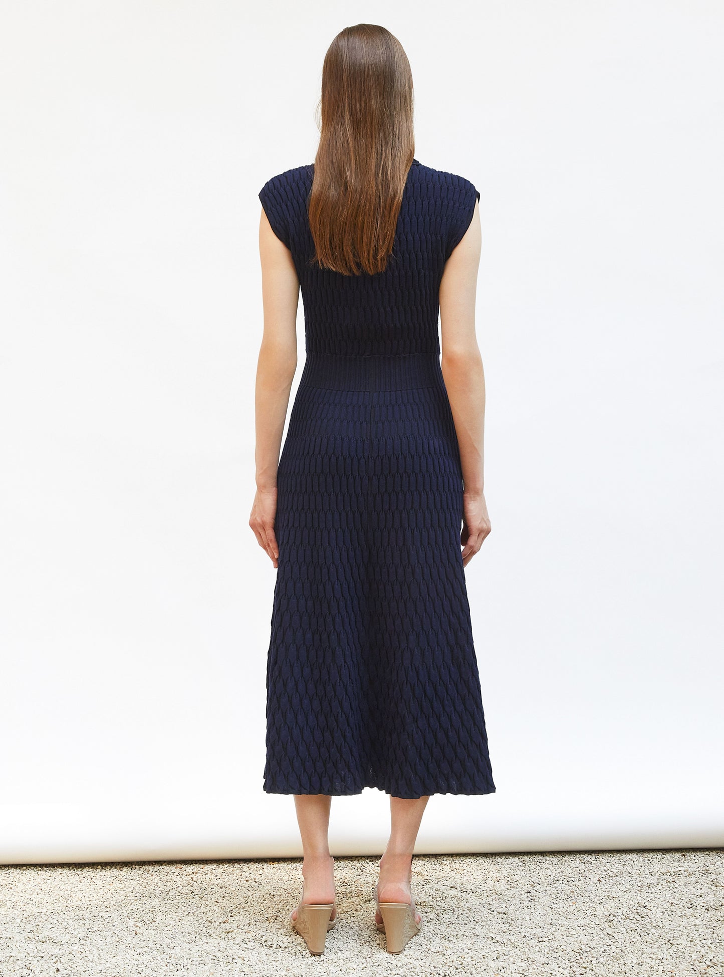 robe longue maille zellige
