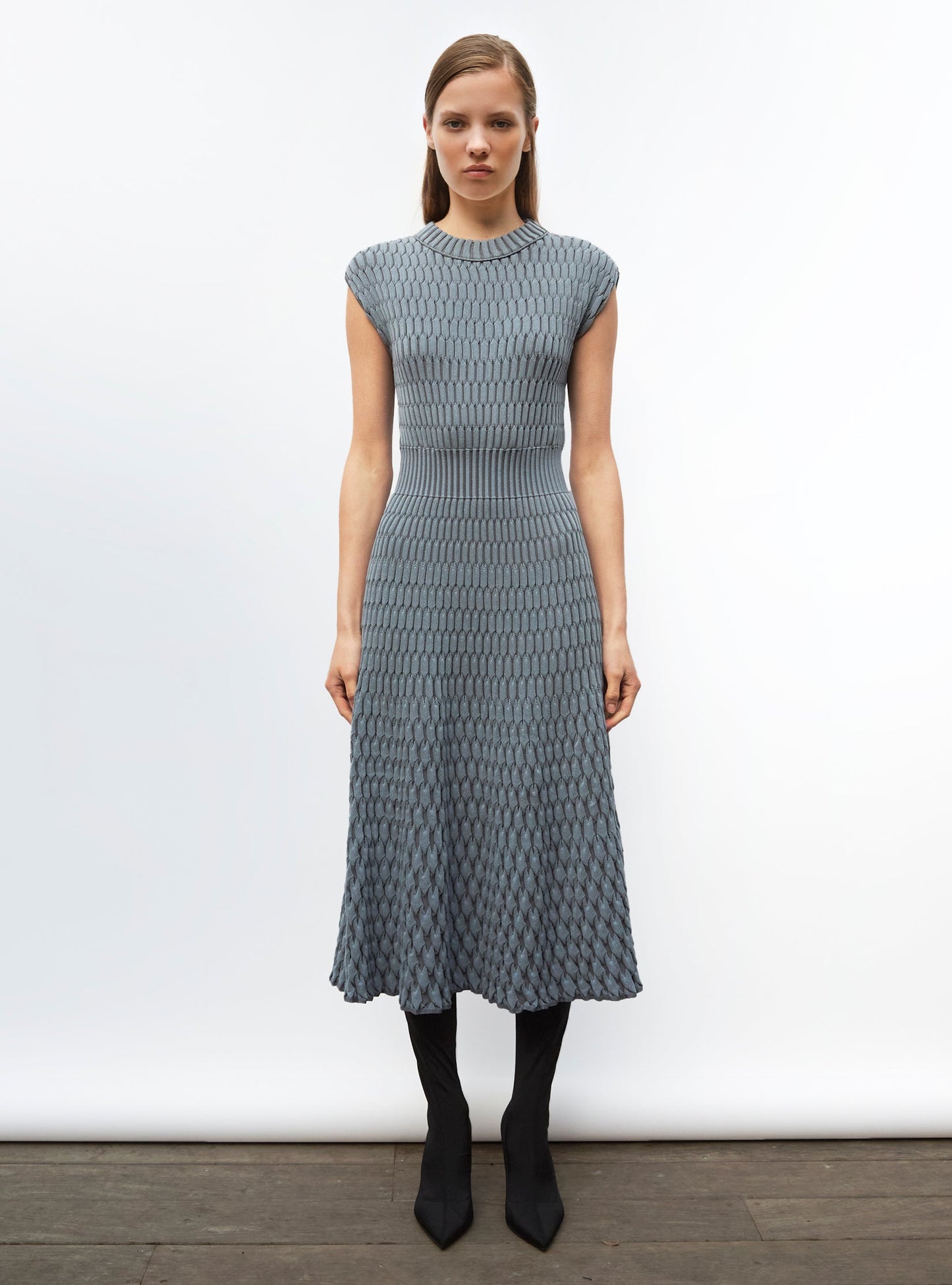 robe longue maille zellige