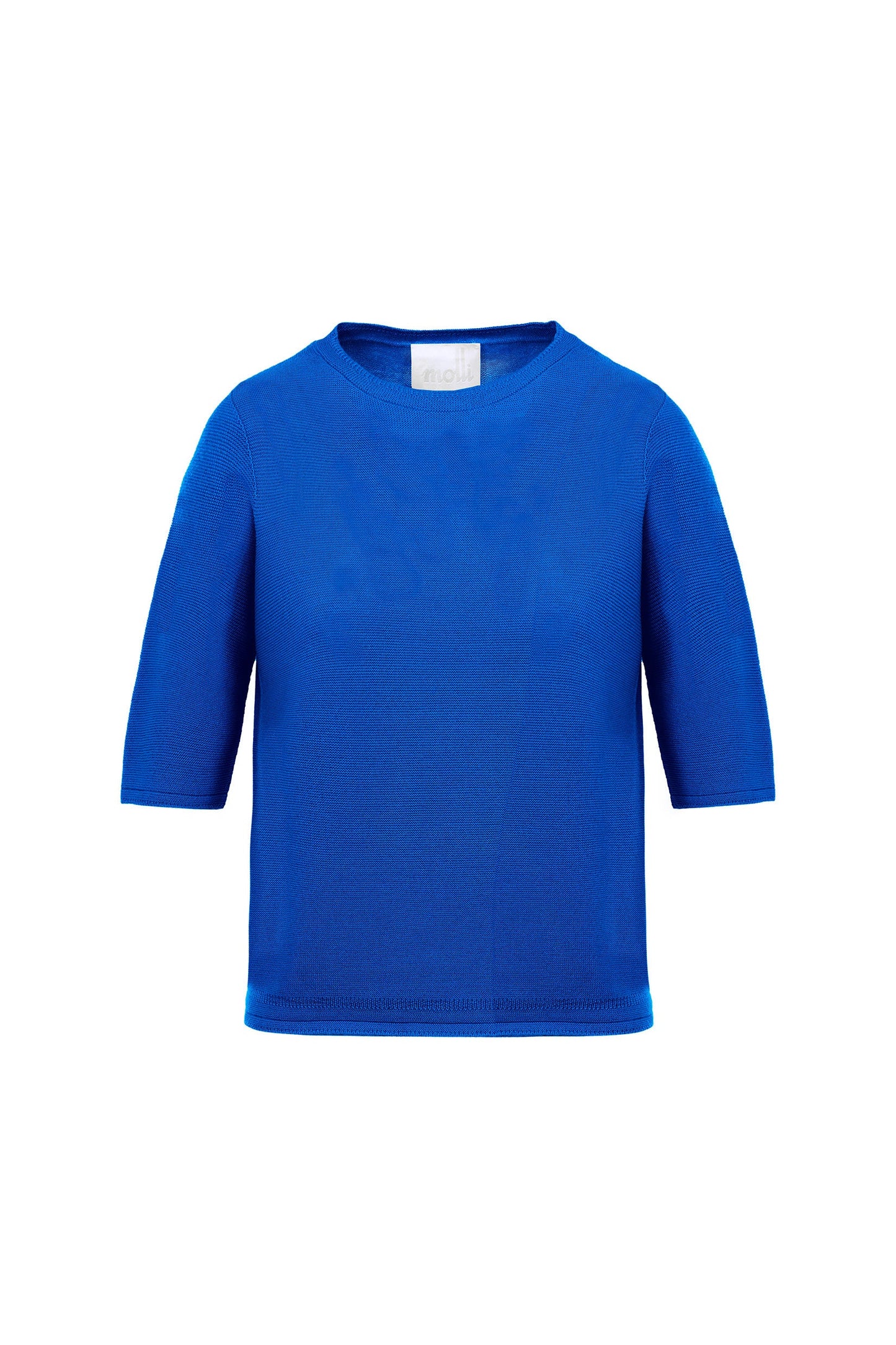 top fin maille manches coudes
