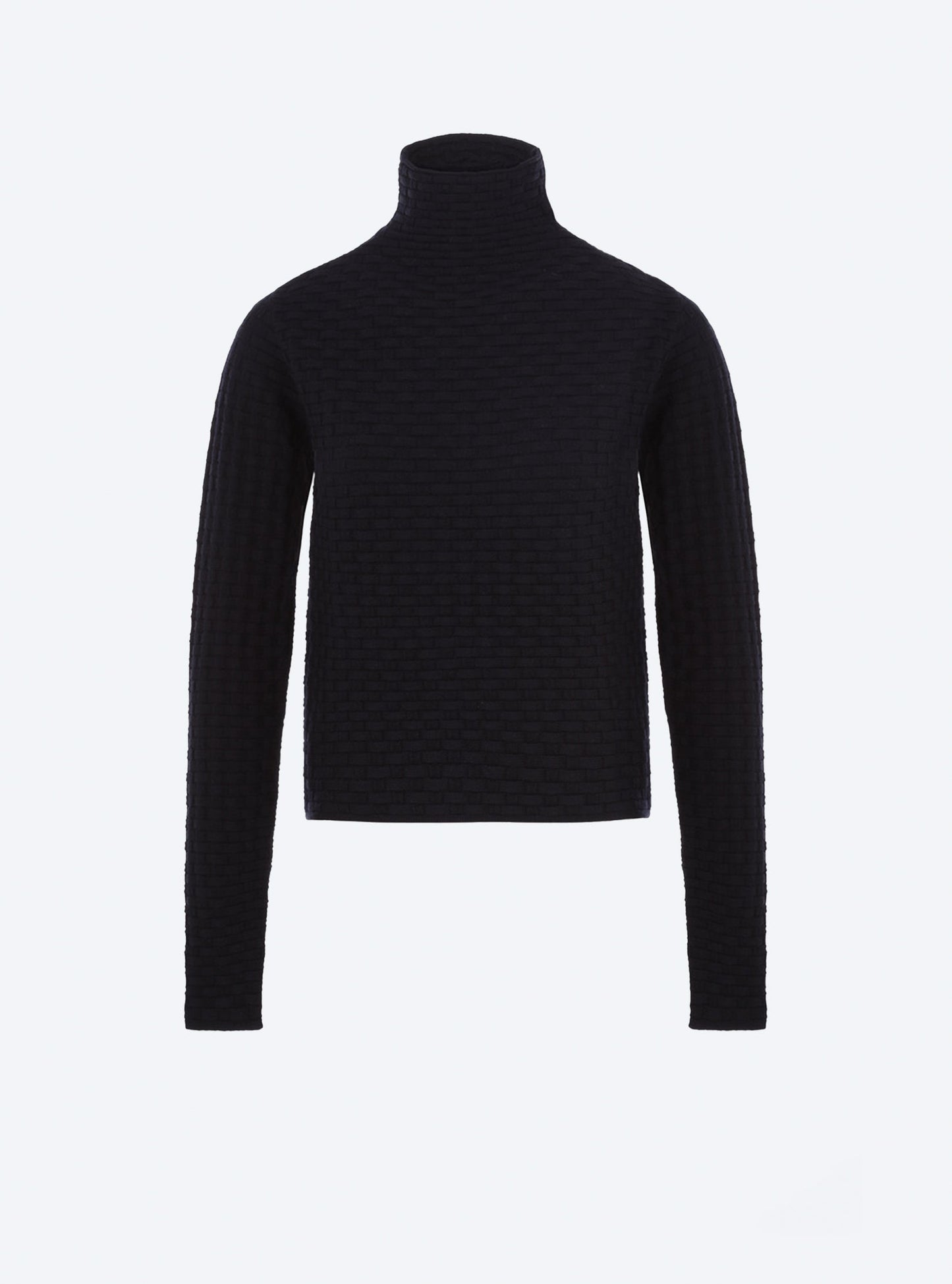 top fin en maille cannage