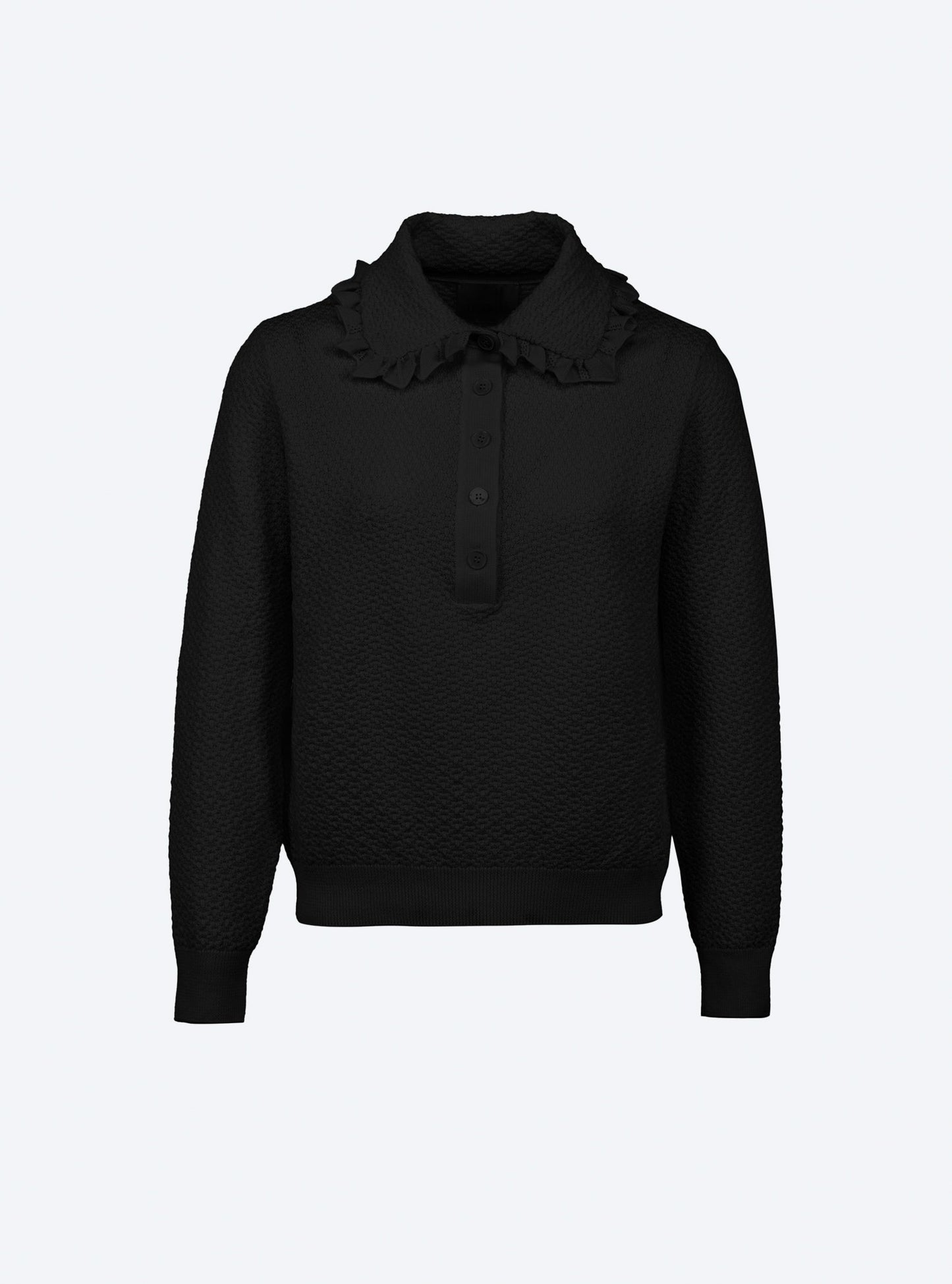 polo couture en maille damier