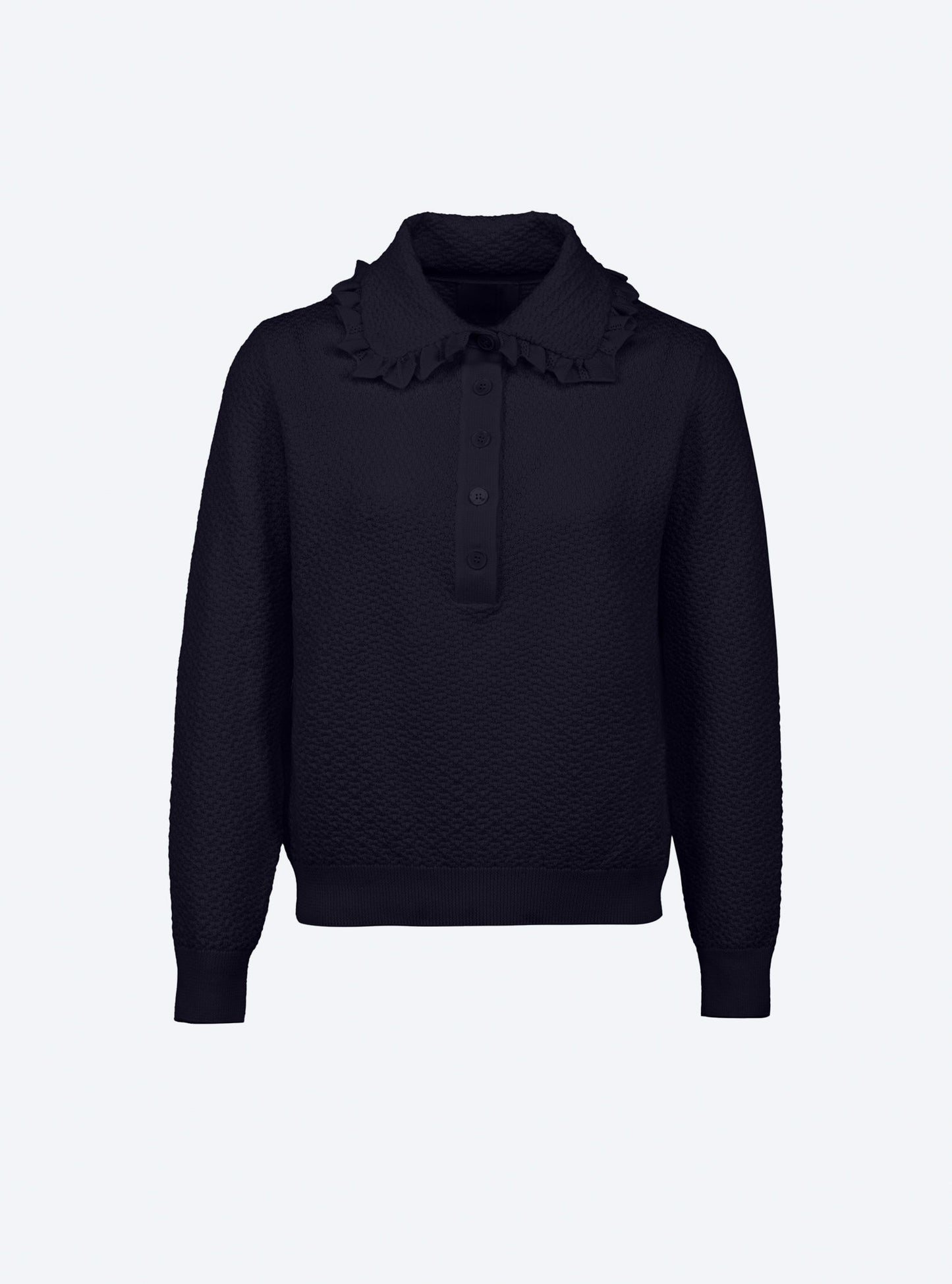 polo couture en maille damier